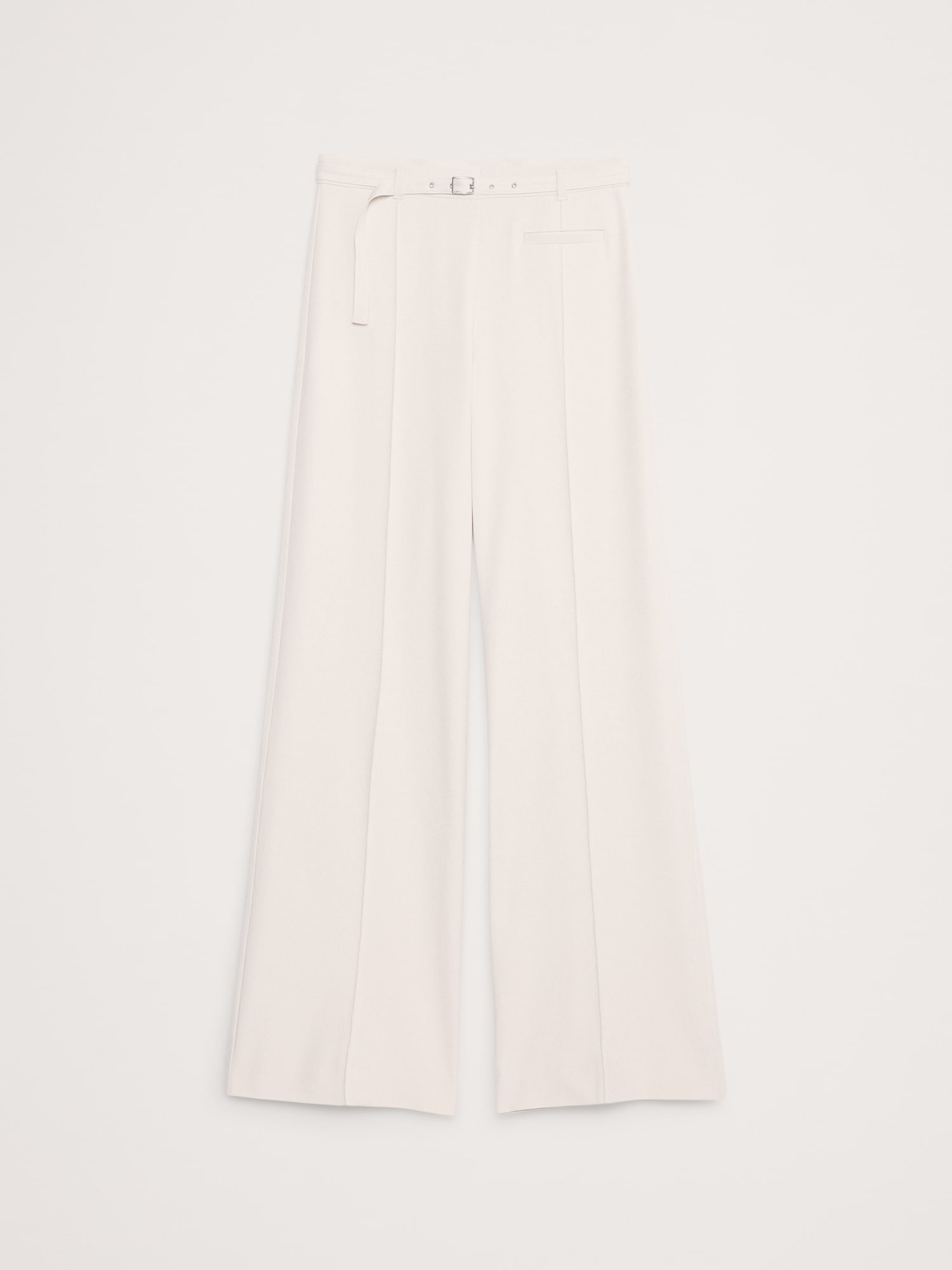 Image number 5 showing, Mid-Rise Wide-Leg City Stretch Pant
