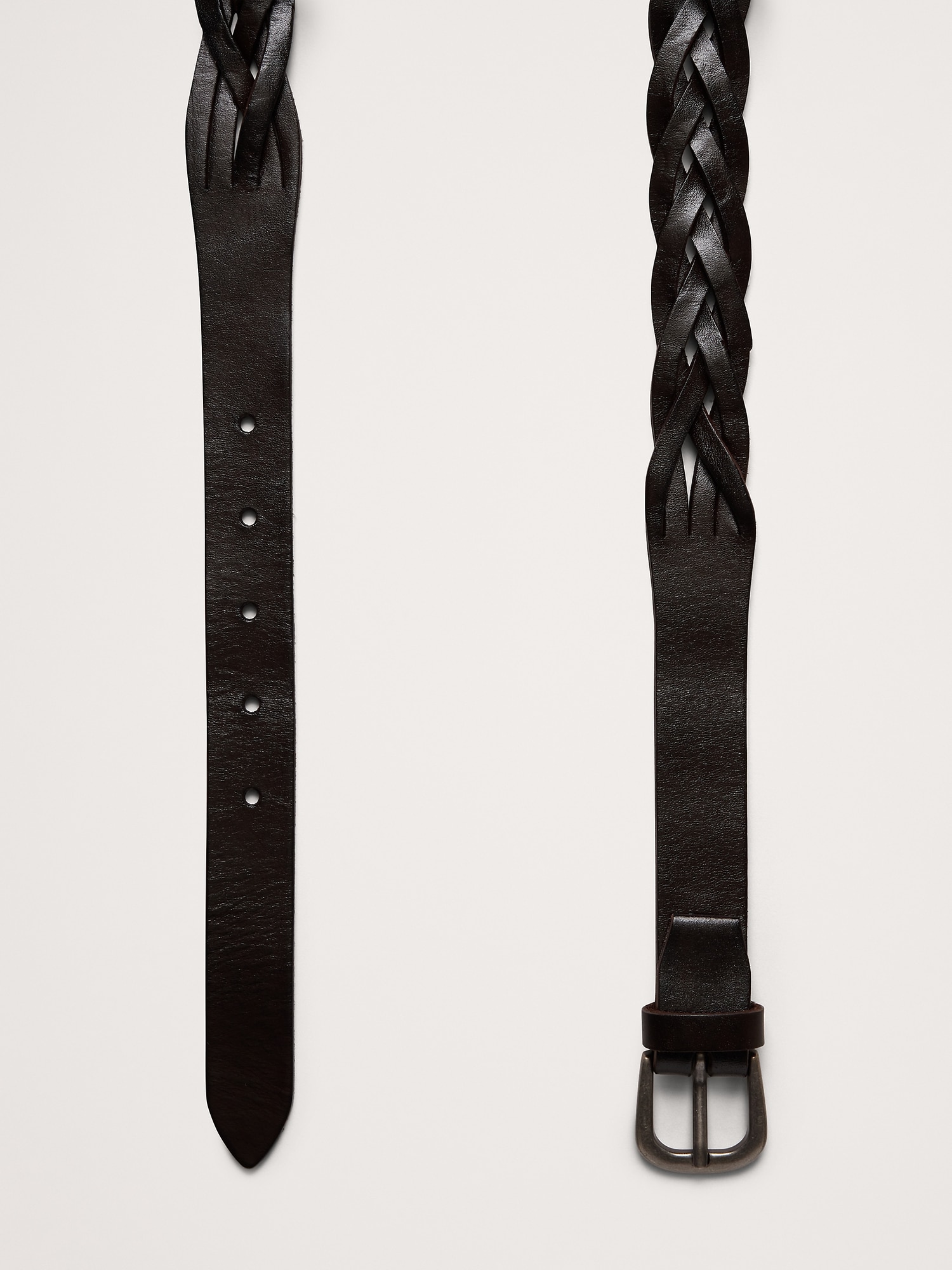 Image number 3 showing, Braided Leather Belt