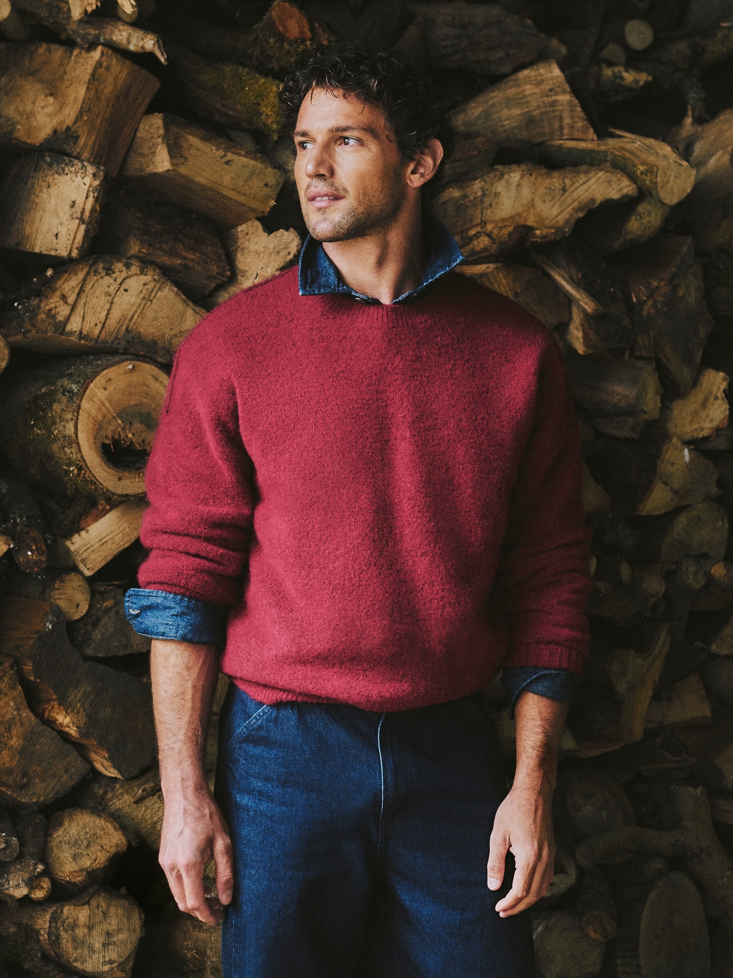 Image number 7 showing, Italian Alpaca-Wool Blend Sweater