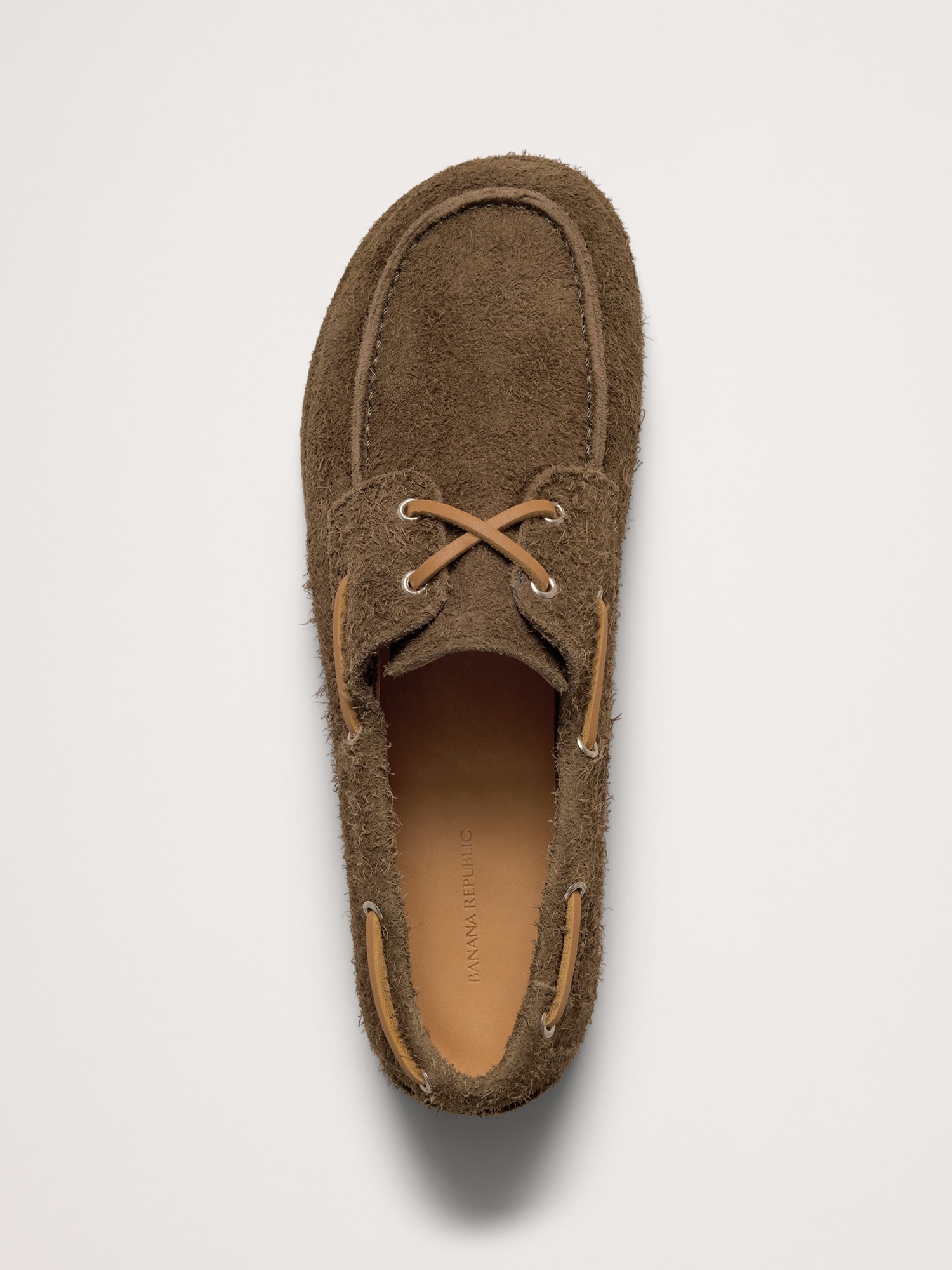 Image number 5 showing, Textured Italian Suede Boat Shoe