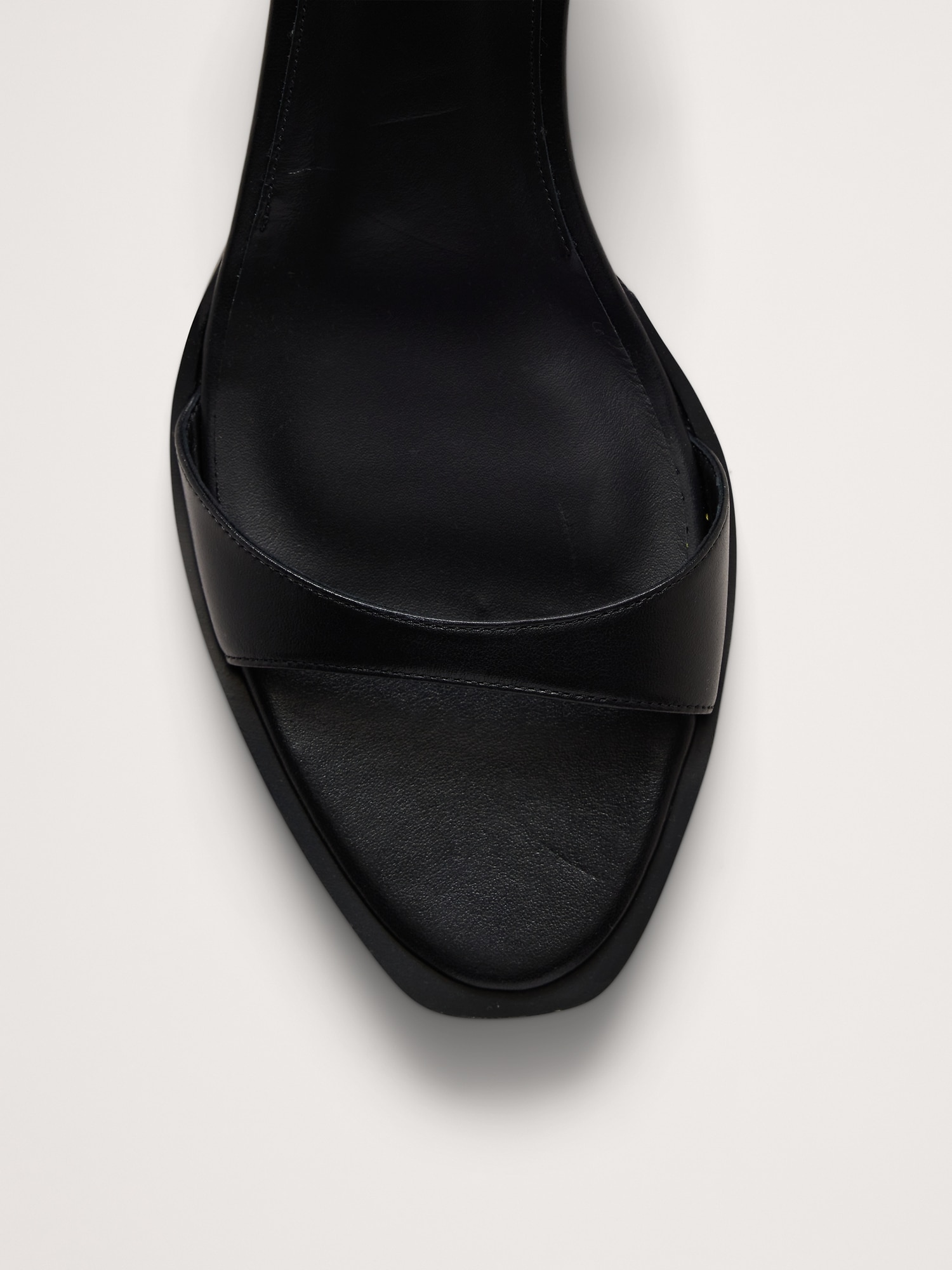 Image number 4 showing, Italian Leather Kitten-Heel Sandal