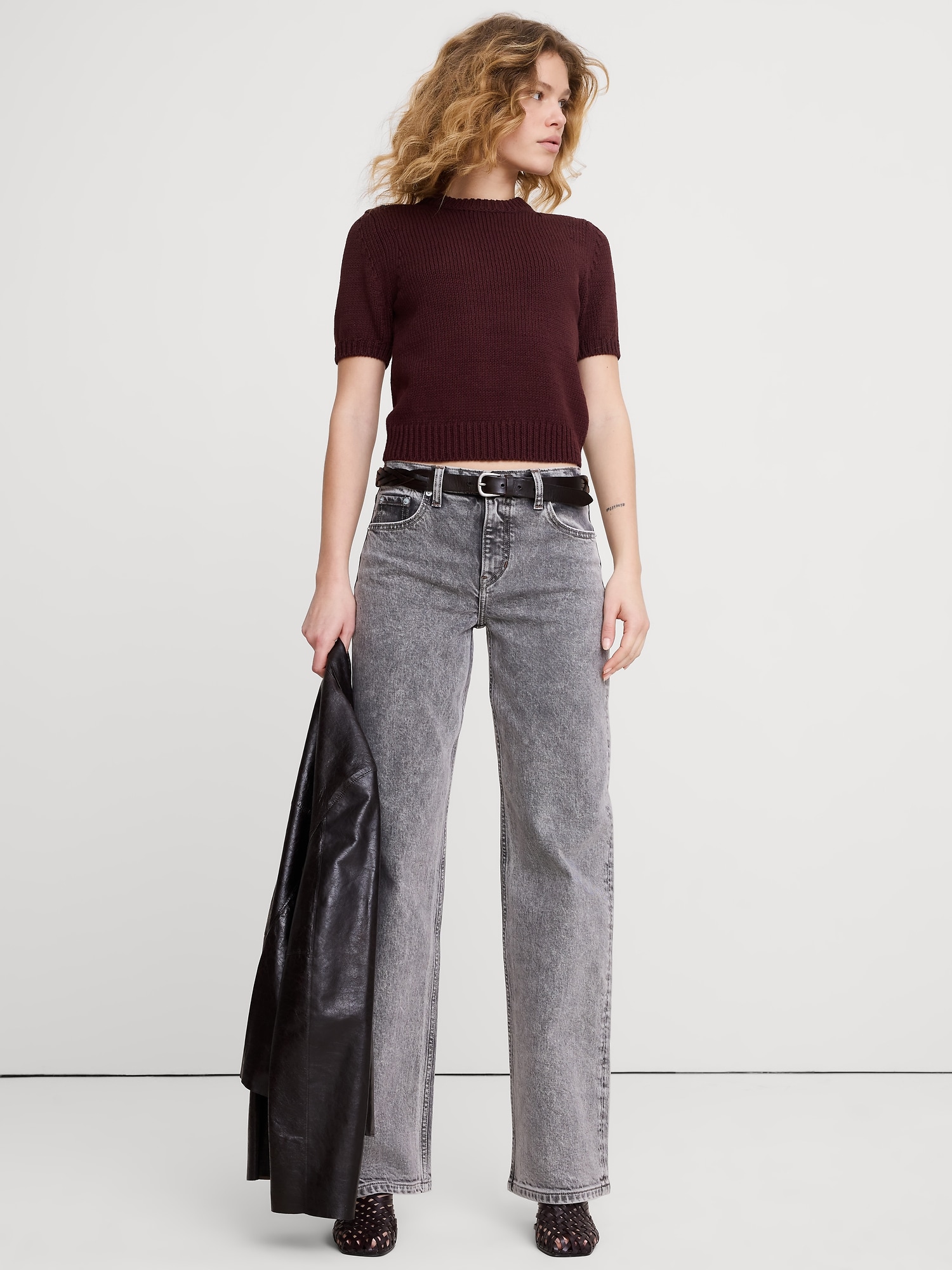 Image number 5 showing, Cotton Sweater Tee