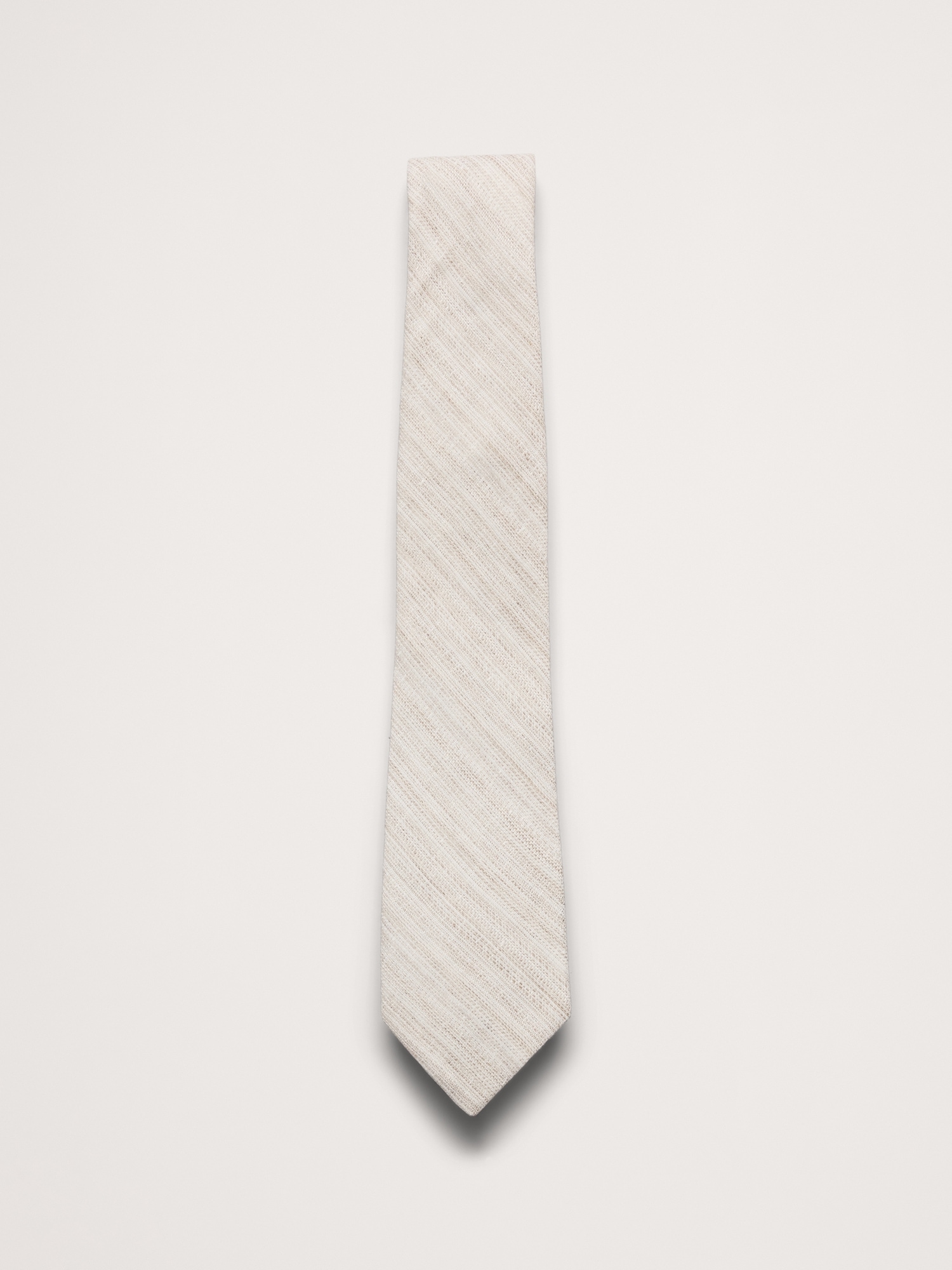 Linen-Cotton Slub Tie