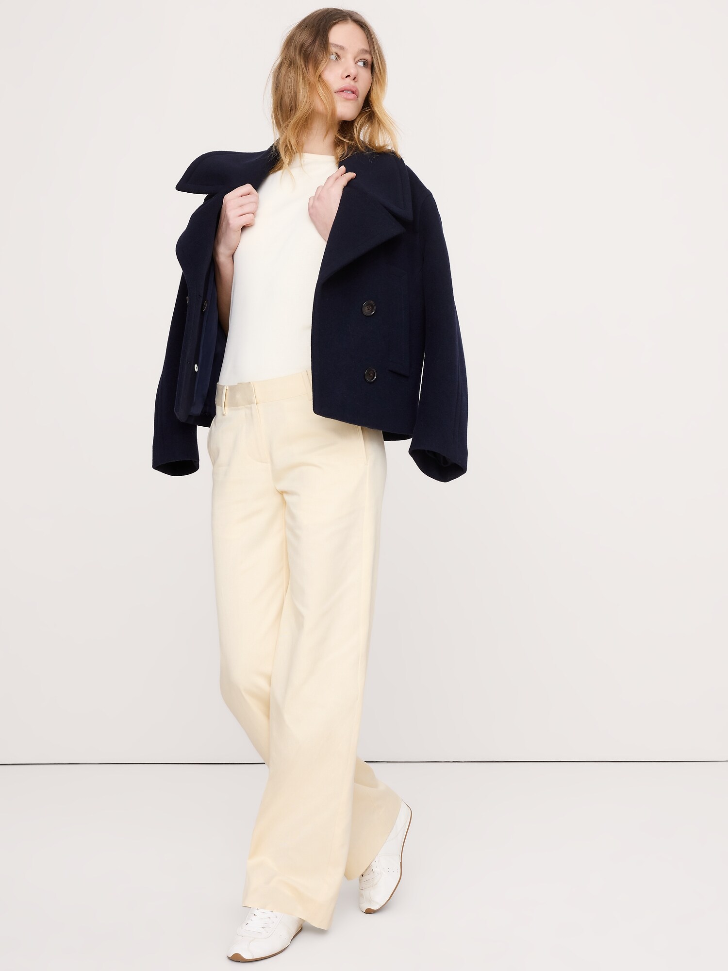 LE PANTALON À JAMBE LARGE DE TOUS LES JOURS