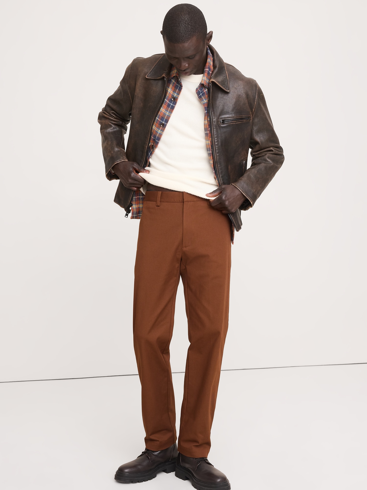 Straight Italian-Stretch Chino