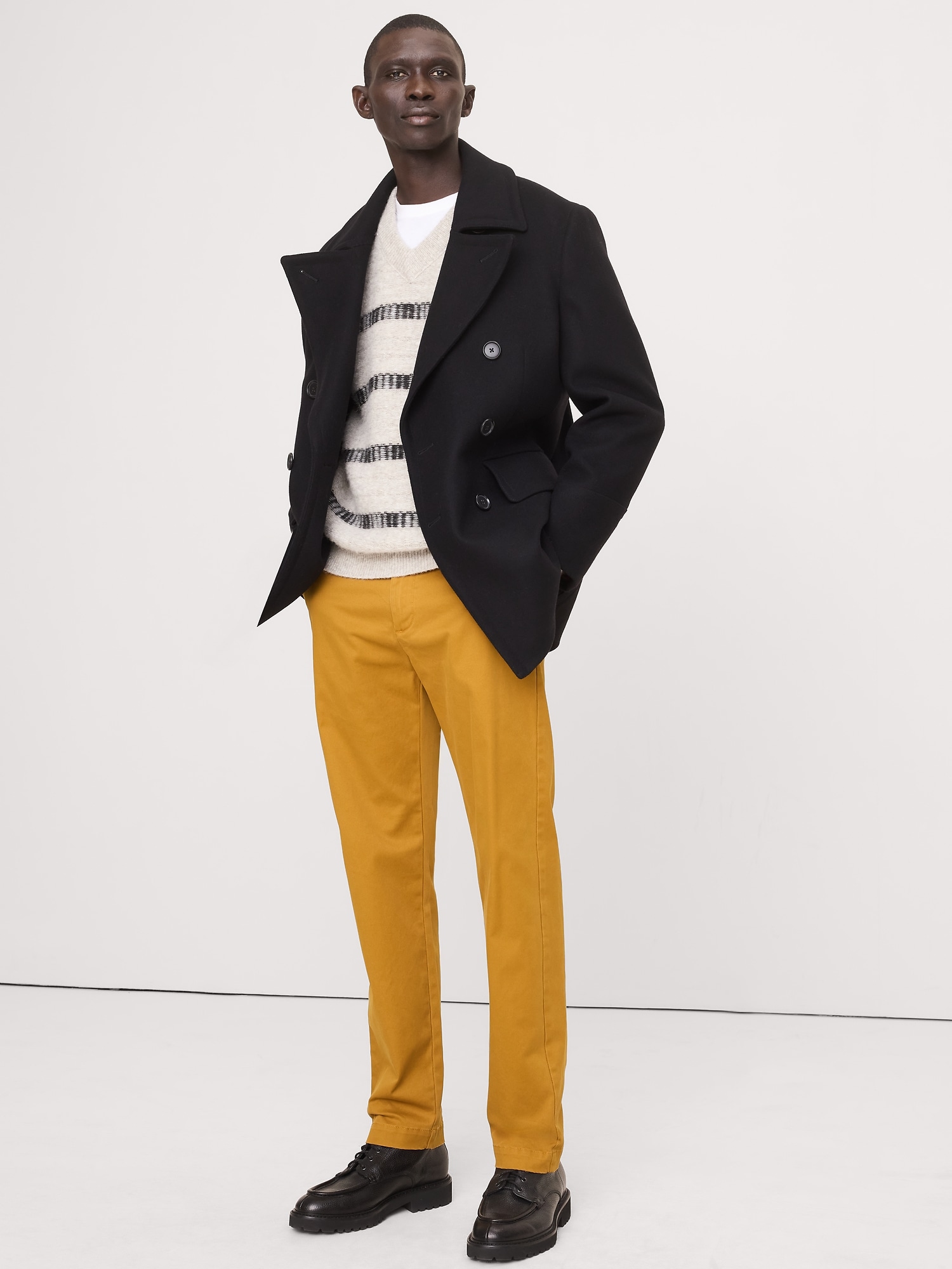 Straight Lived-In Chino