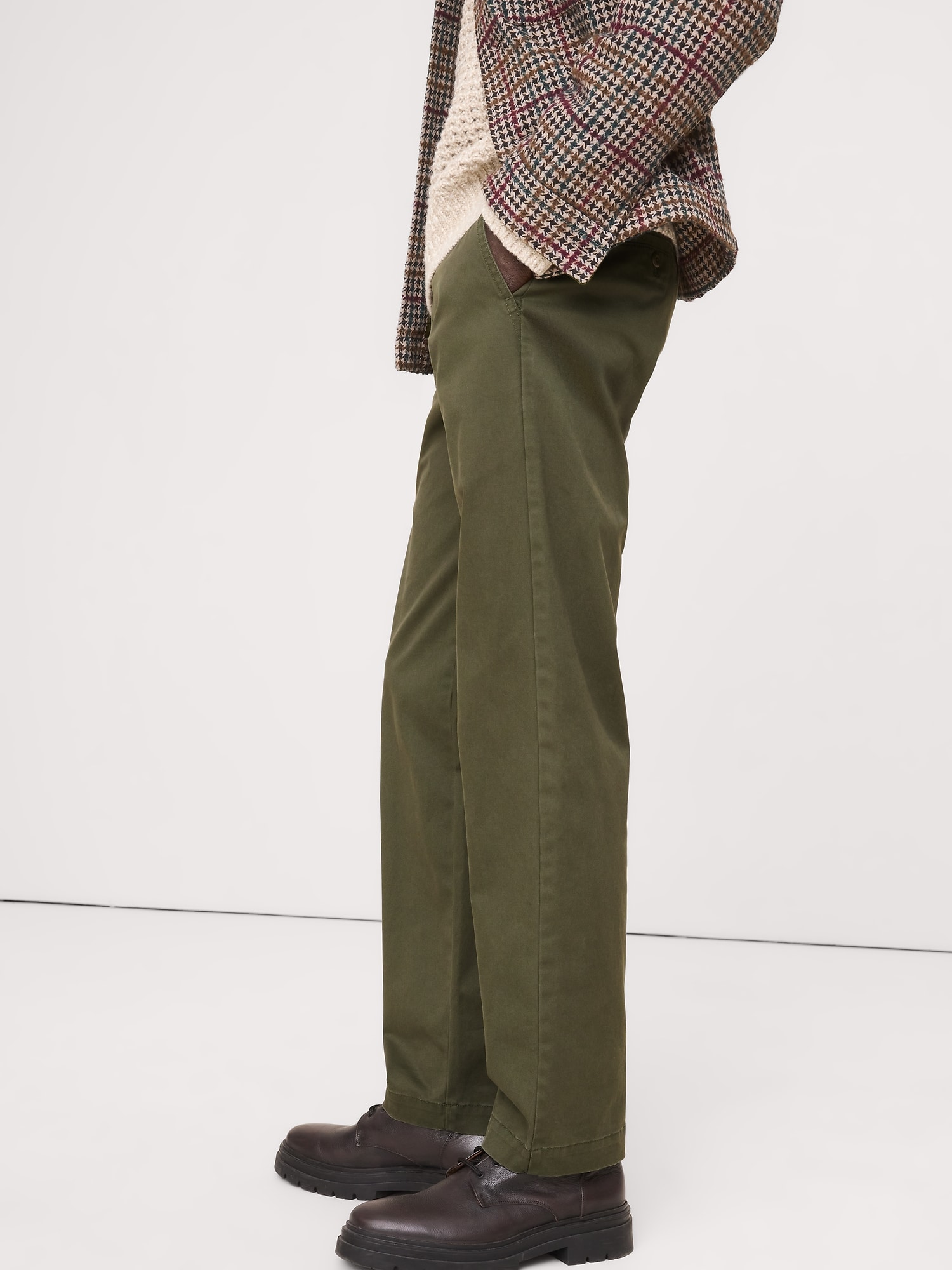 L'image numéro 3 présente Chino étroit rodé