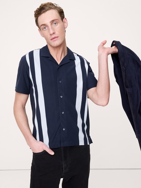 CHEMISE DE VACANCES EN PIQUÉ