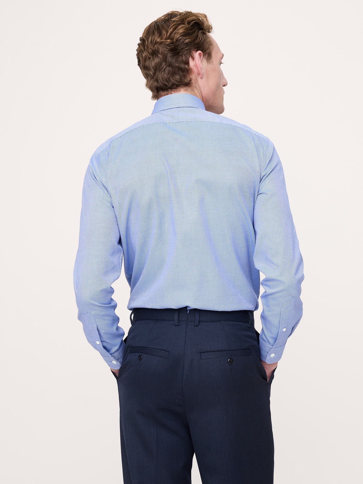 Image number 4 showing, Standard-Fit Wrinkle-Resistant Dress Shirt