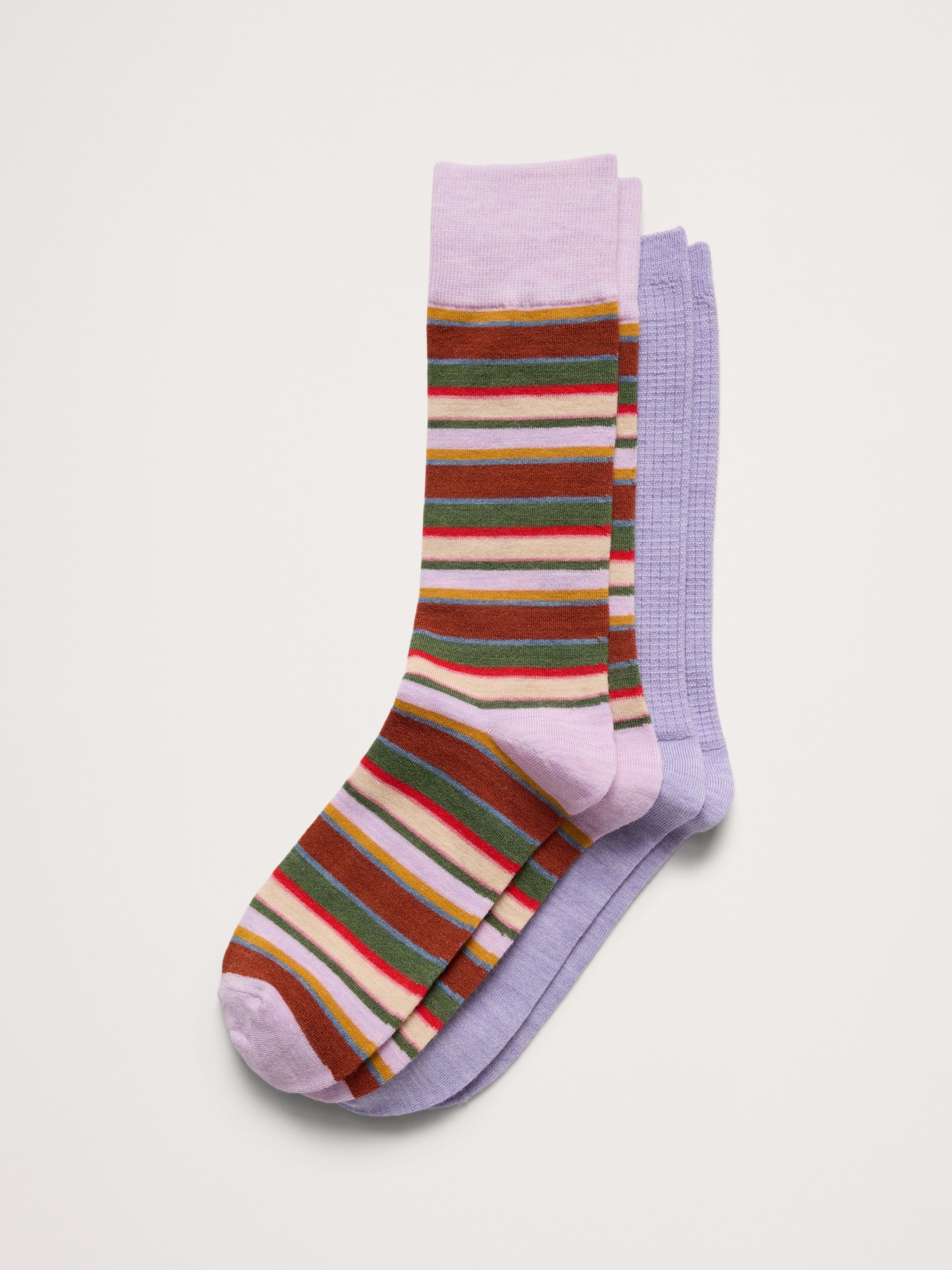 CHAUSSETTES EN LAINE MÉRINOS RESPIRANTE (PAQUET DE 2 PAIRES)