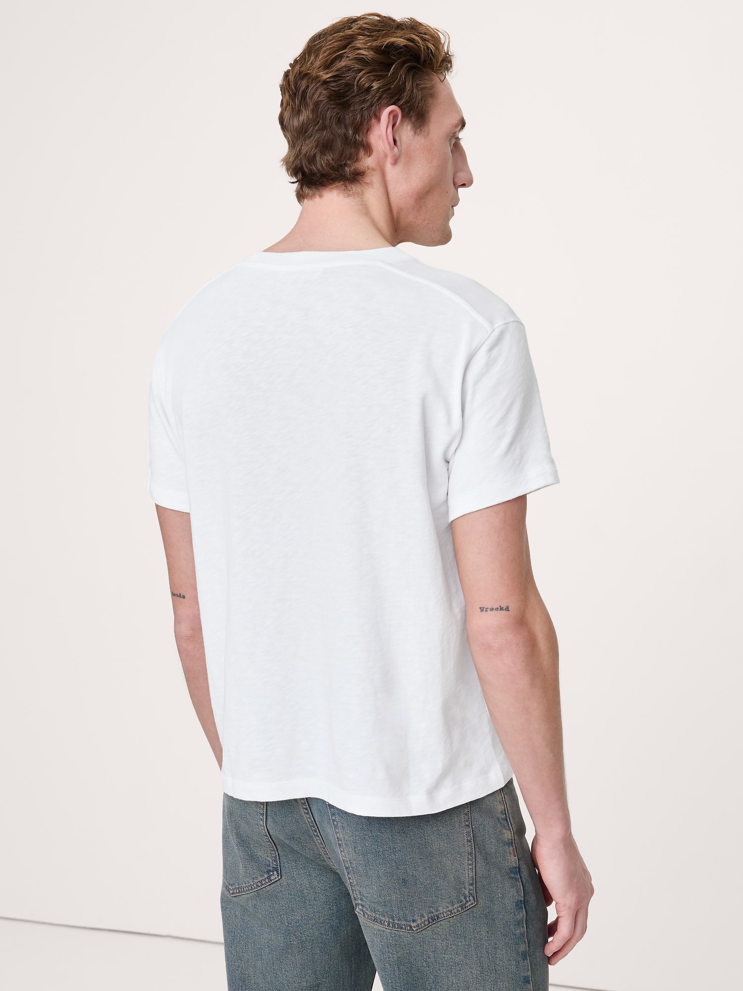 Image number 2 showing, Heritage Cotton Slub Crew-Neck T-Shirt