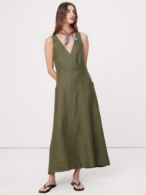 ROBE LONGUE EN LIN