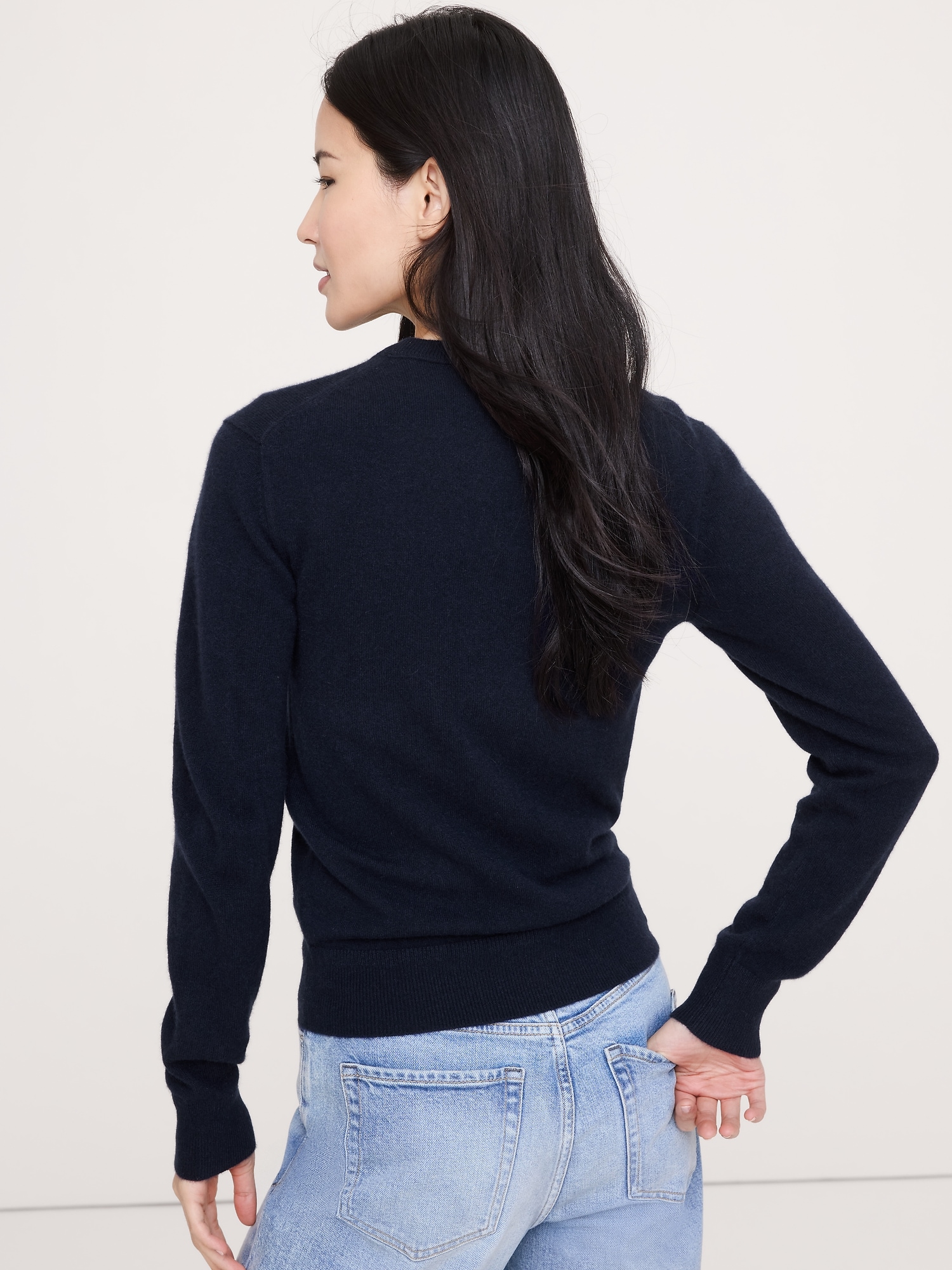 Image number 2 showing, Cashmere Crew-Neck Sweater