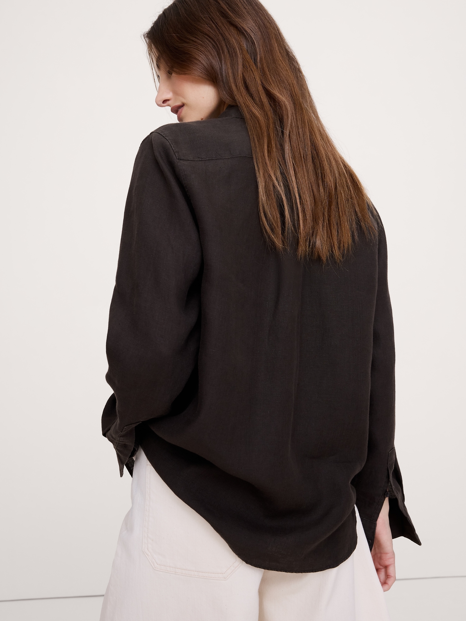 L'image numéro 2 présente Chemisier de tous les jours en lin