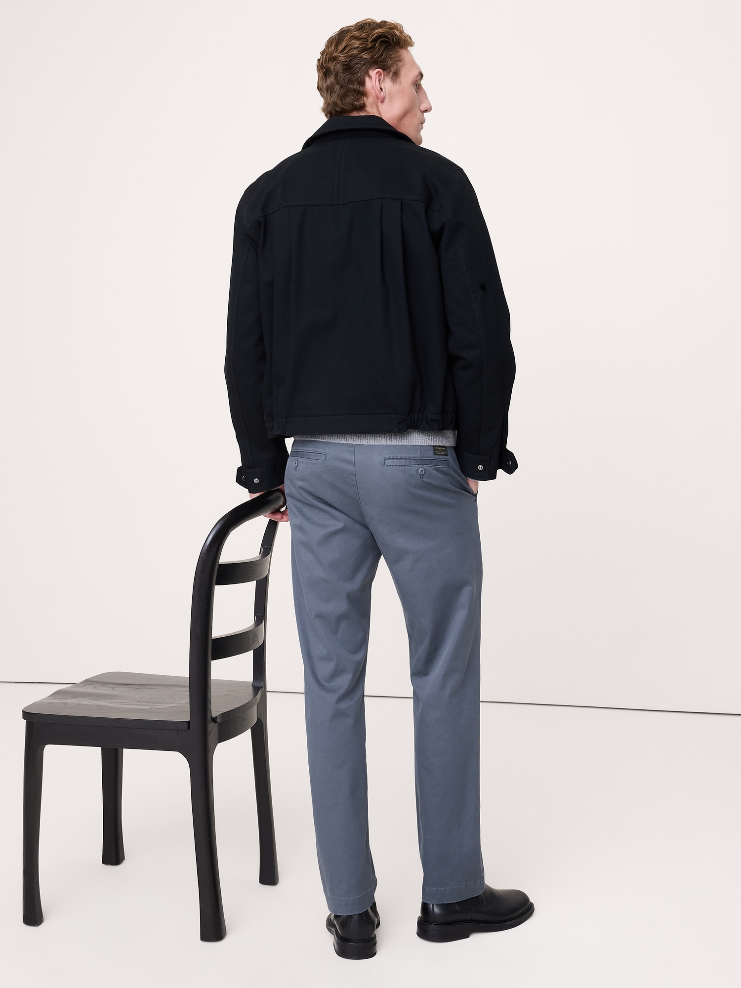 Image number 3 showing, Straight Lived-In Chino