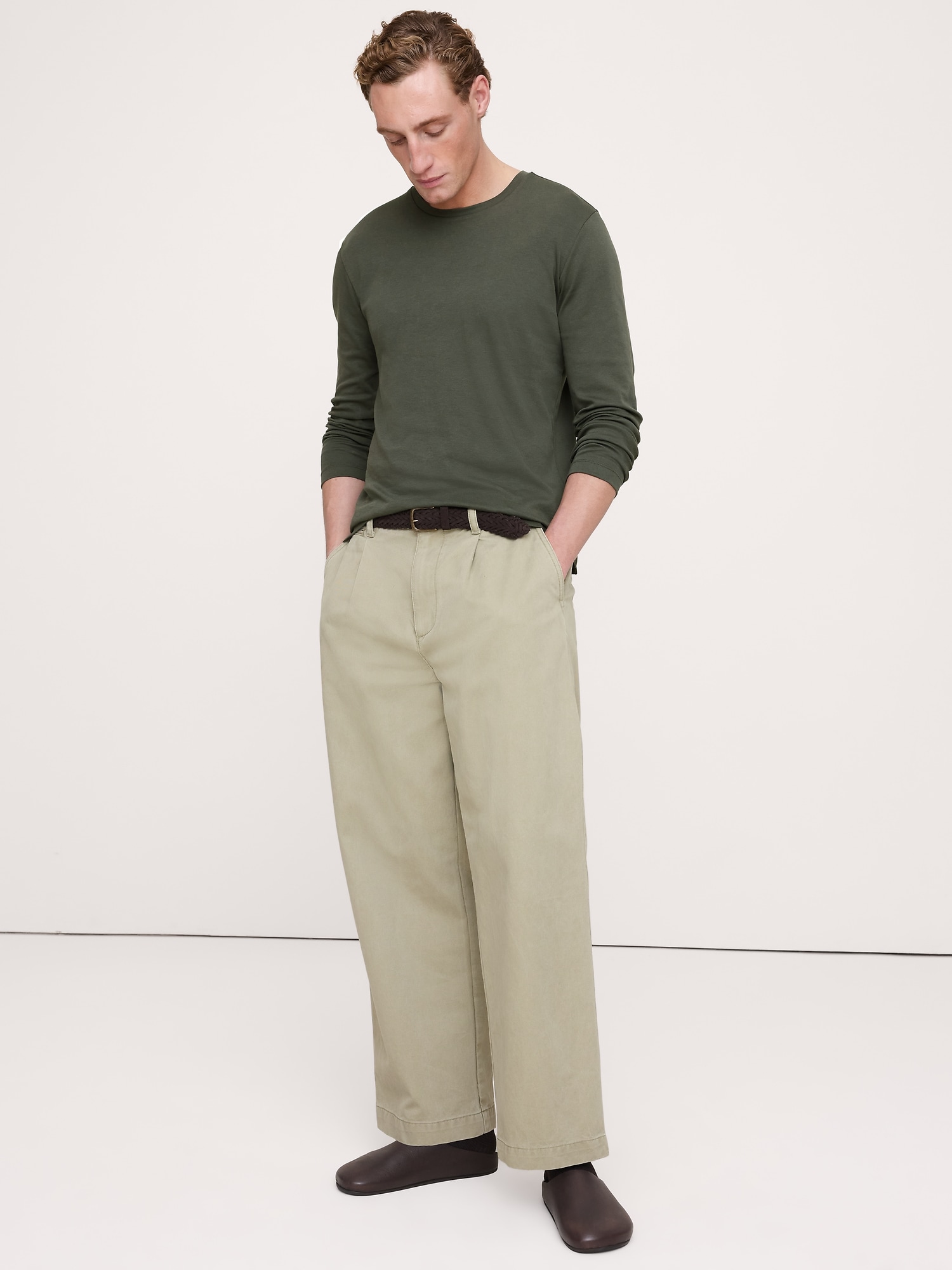 Luxury-Touch Long-Sleeve T-Shirt