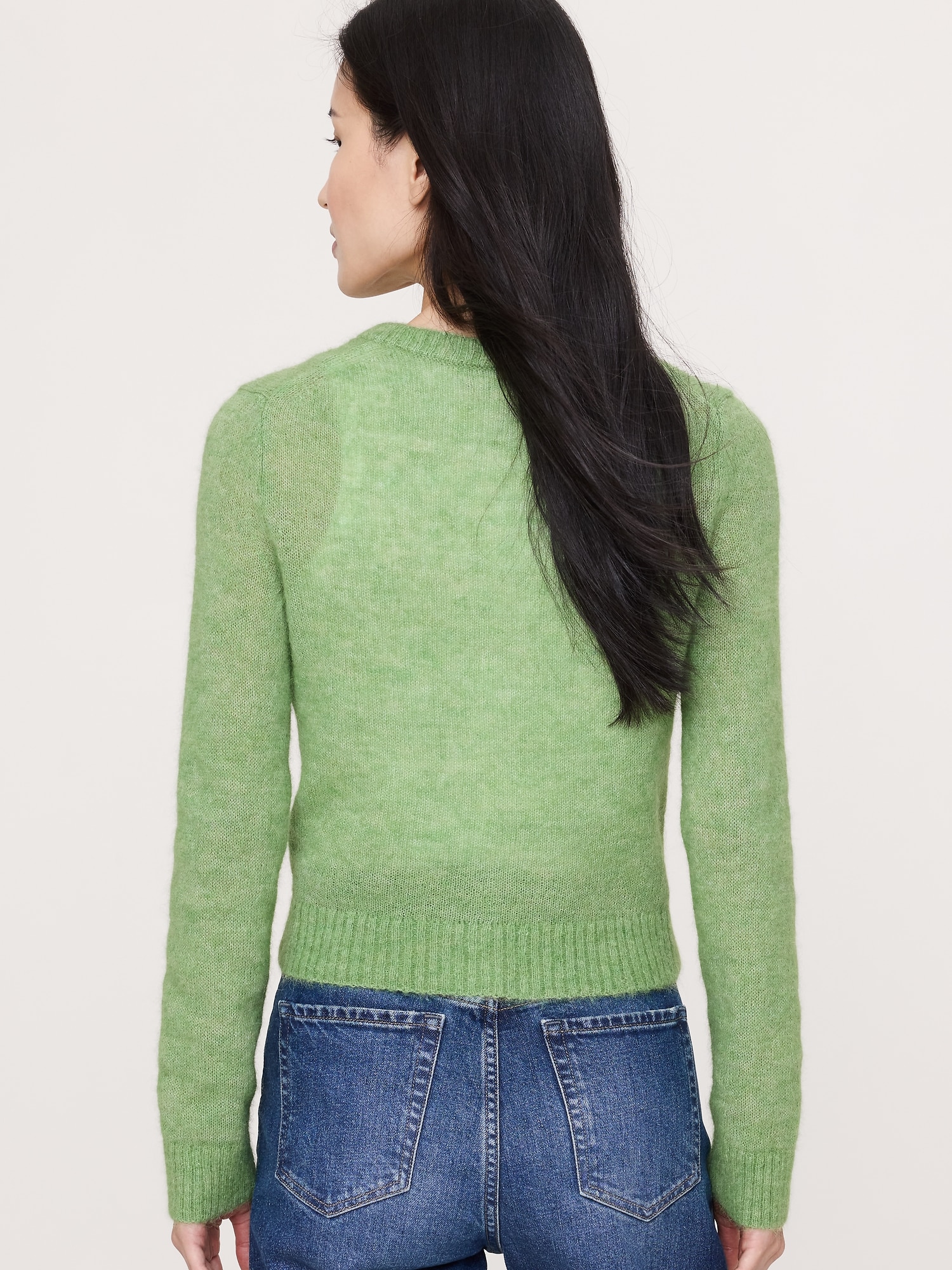 Image number 2 showing, Italian Alpaca-Blend Cardigan