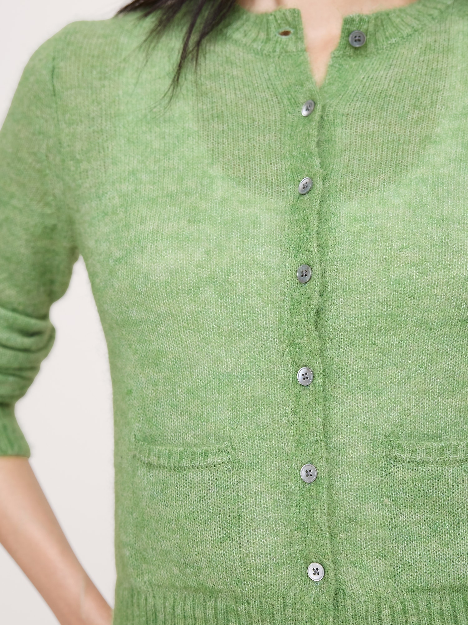 Image number 5 showing, Italian Alpaca-Blend Cardigan