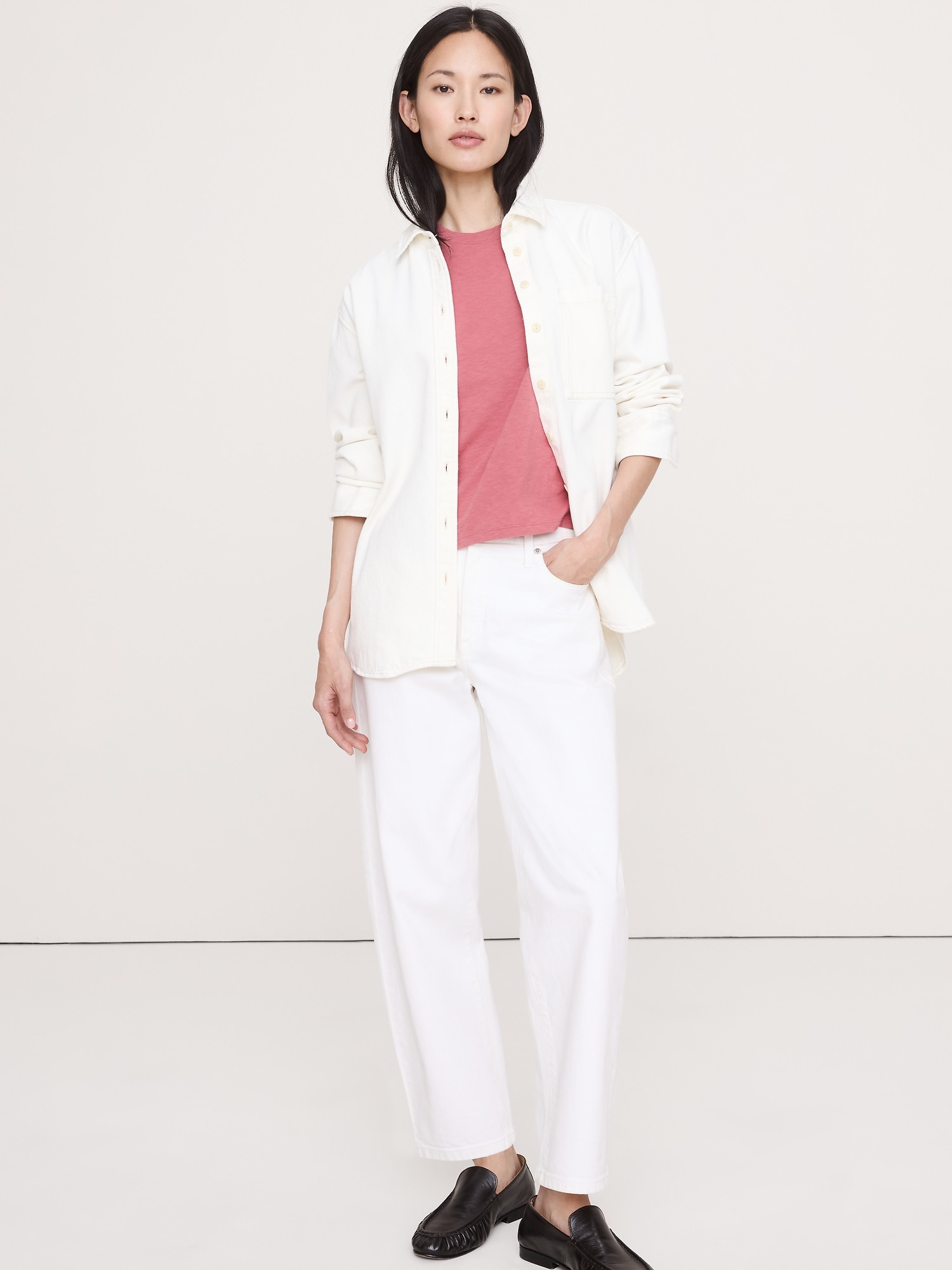 Image number 4 showing, Cotton Slub Crew-Neck T-Shirt