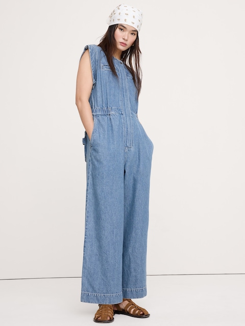 COMBINAISON UTILITAIRE EN DENIM