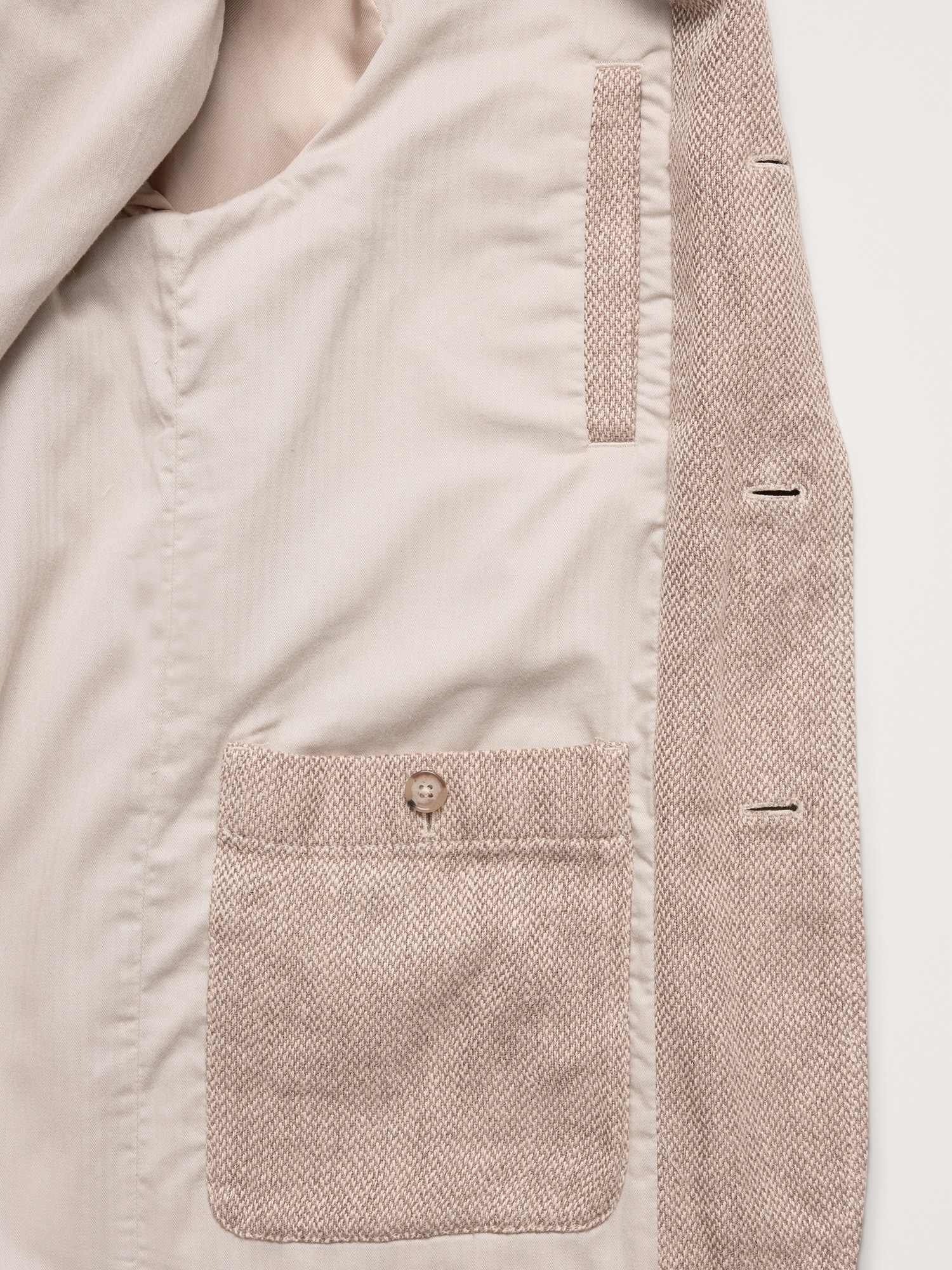 L'image numéro 7 présente Veste de marche en tweed de lin