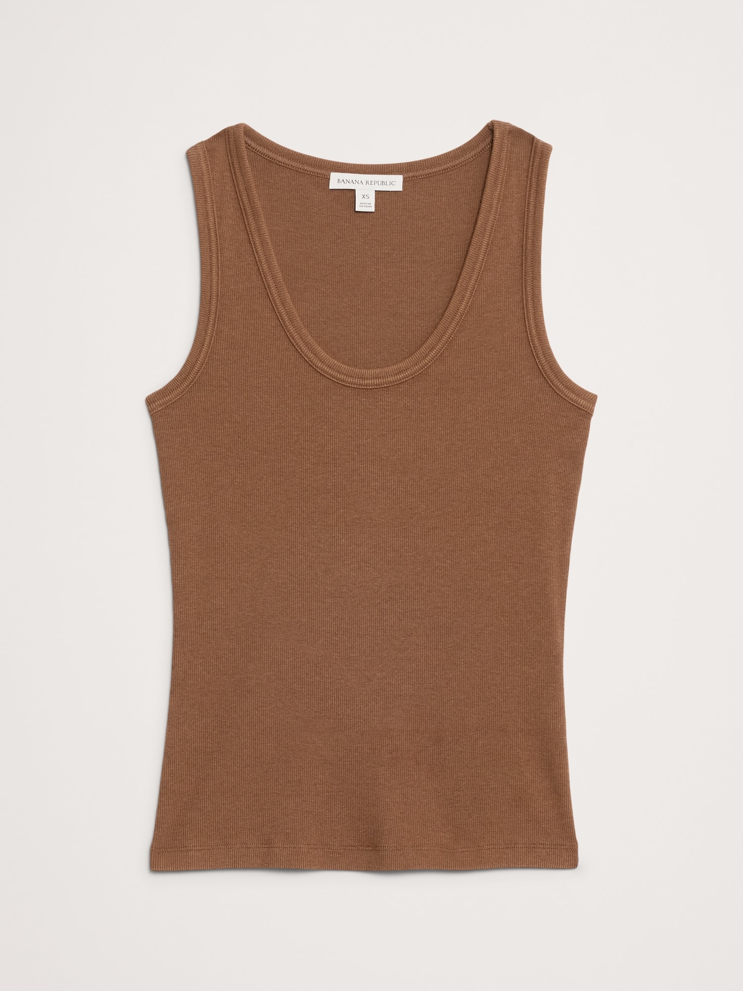 Image number 2 showing, Ribbed Scoop-Neck Tank