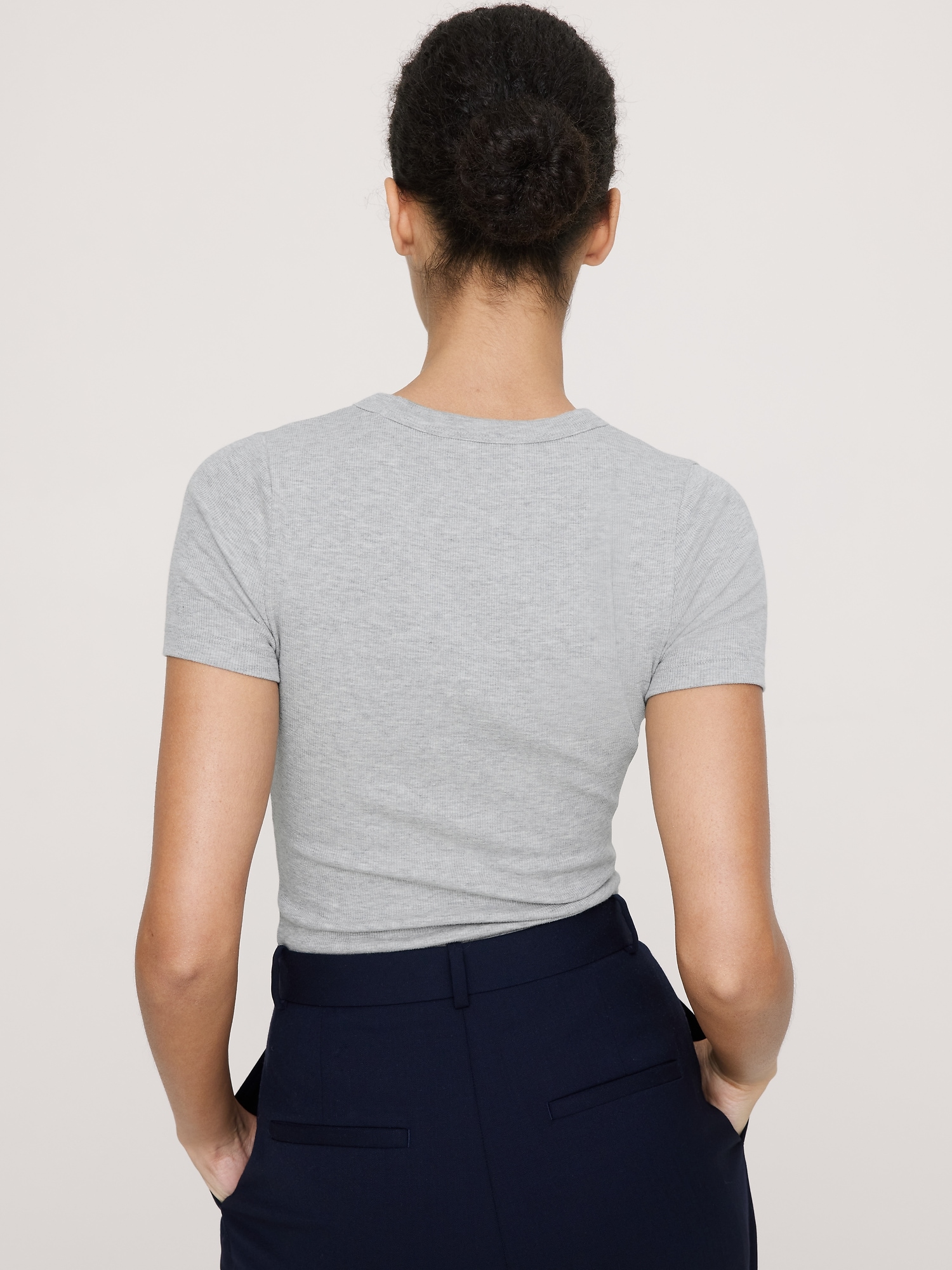 L'image numéro 2 présente T-shirt côtelé pour Bébé