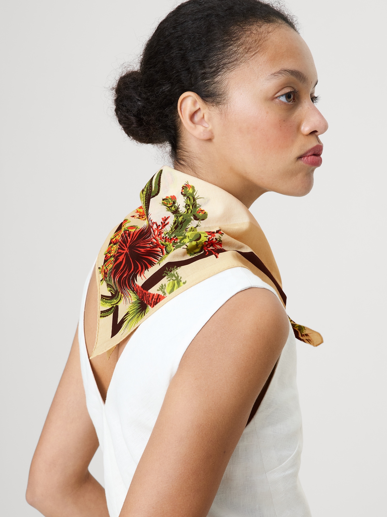 L'image numéro 2 présente Bandana en coton