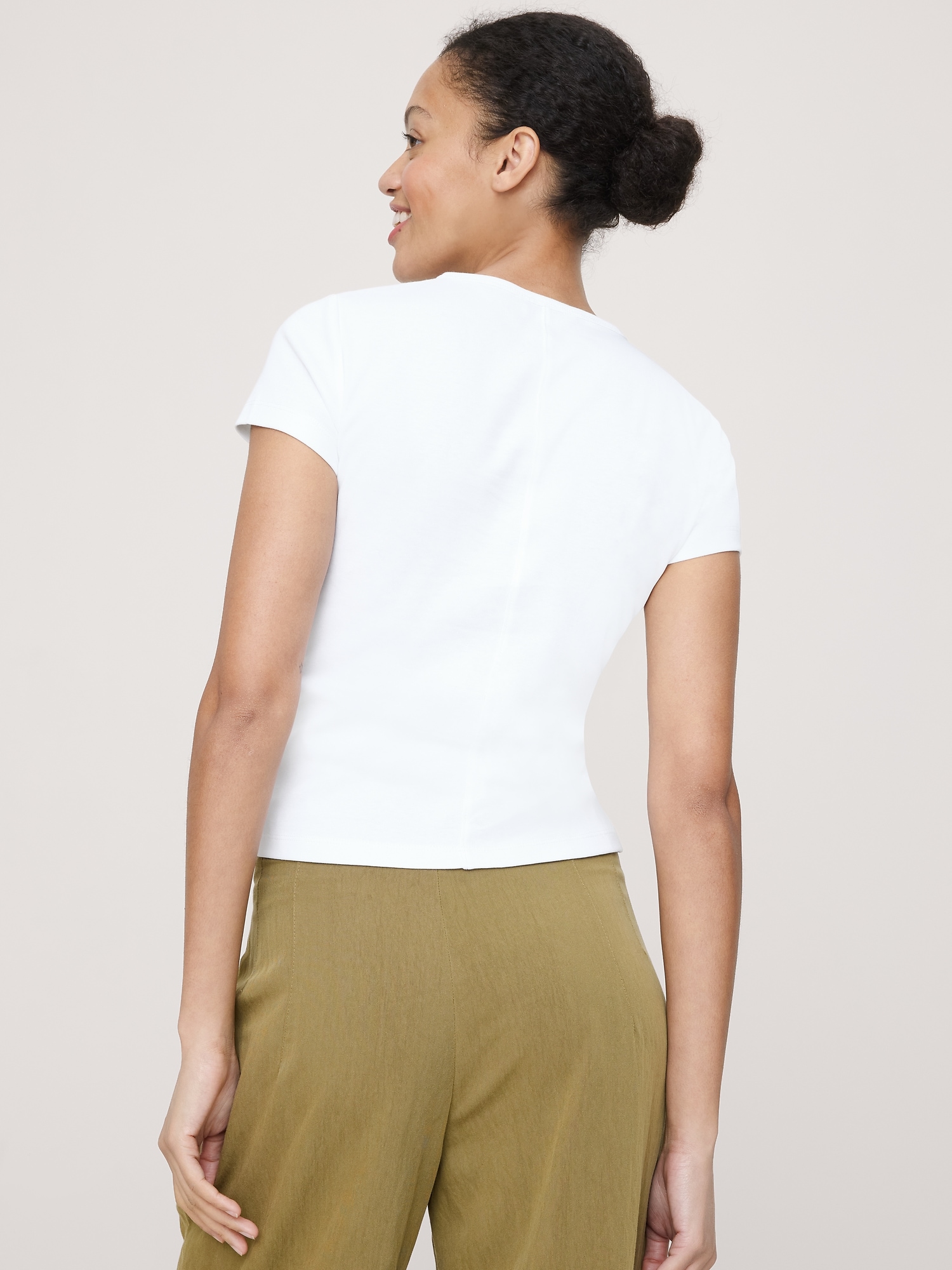 L'image numéro 2 présente T-shirt en coton ultra-fin pour Bébé