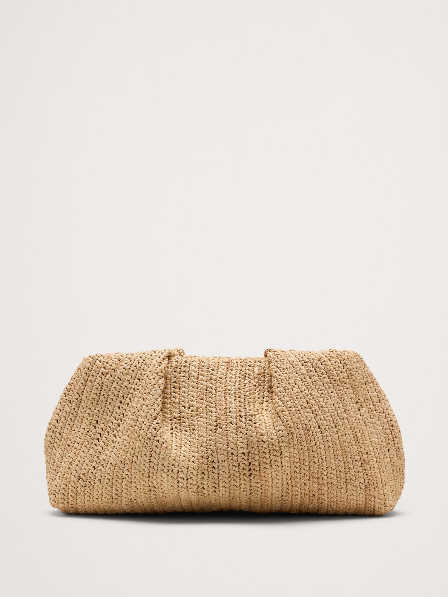 Image number 1 showing, Raffia Clutch