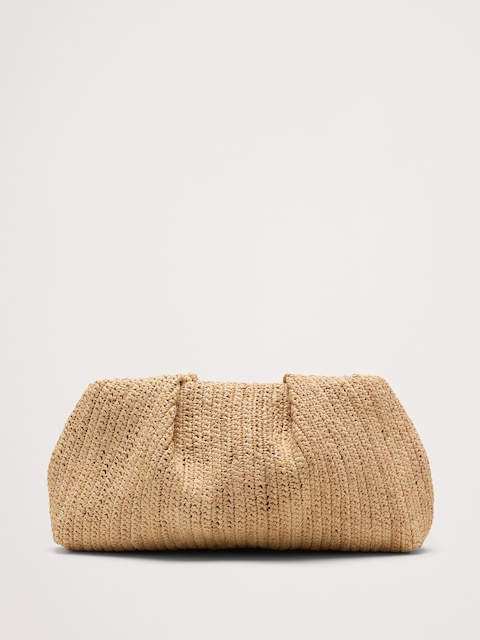 POCHETTE EN RAPHIA