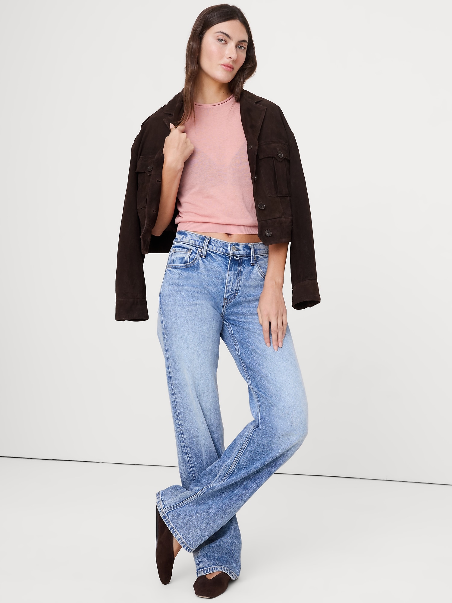 L'image numéro 4 présente Camisole en tricot de coton diaphane ultra-fin