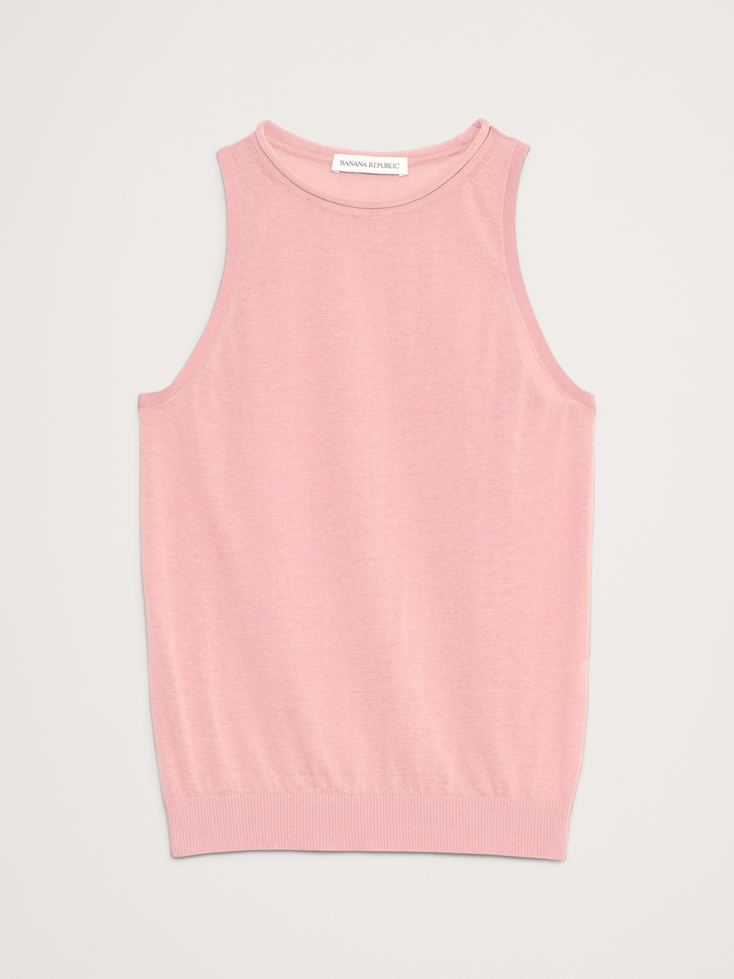 L'image numéro 5 présente Camisole en tricot de coton diaphane ultra-fin