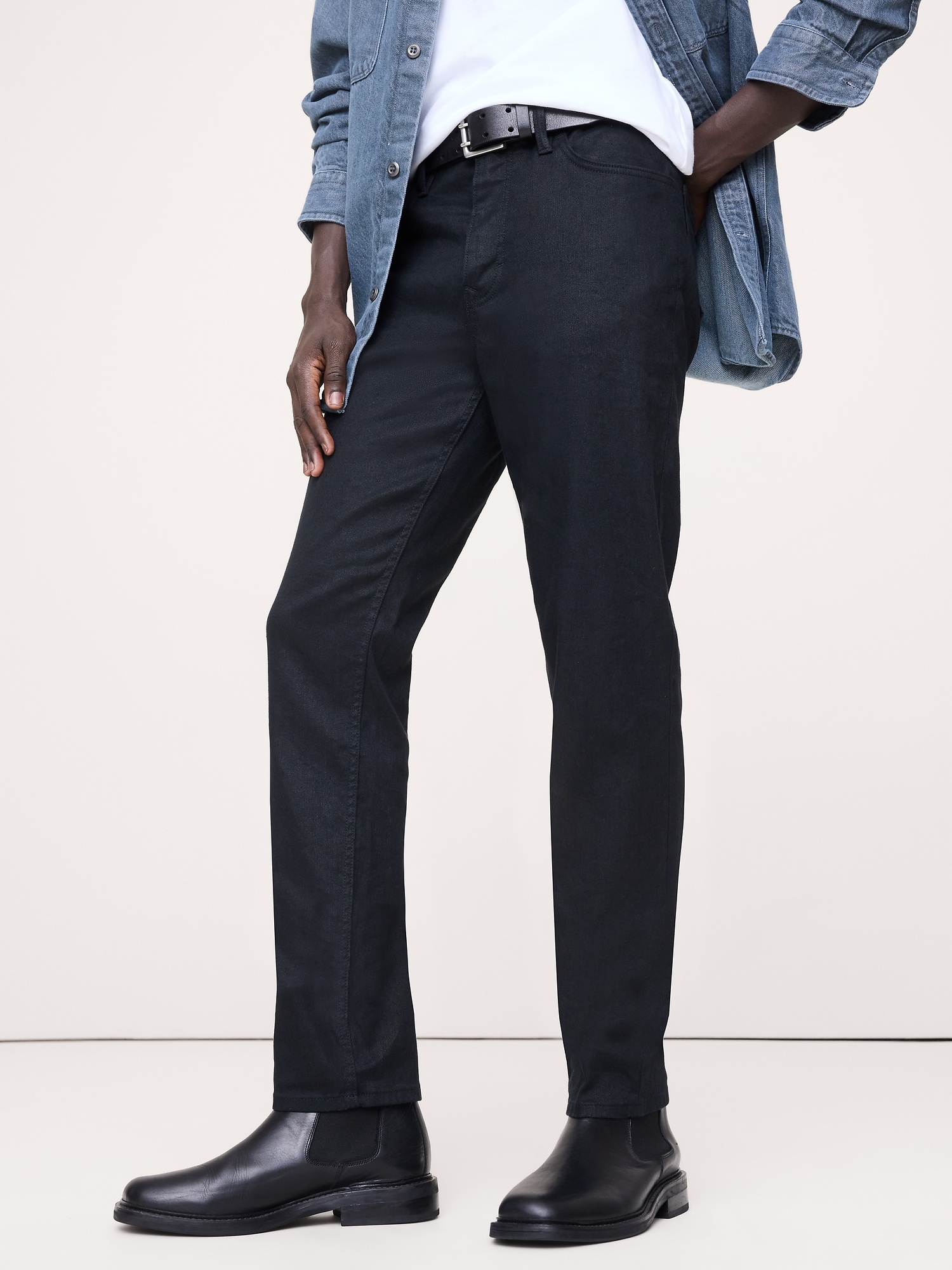 Image number 3 showing, Slim Linen-Cotton Traveler Pant