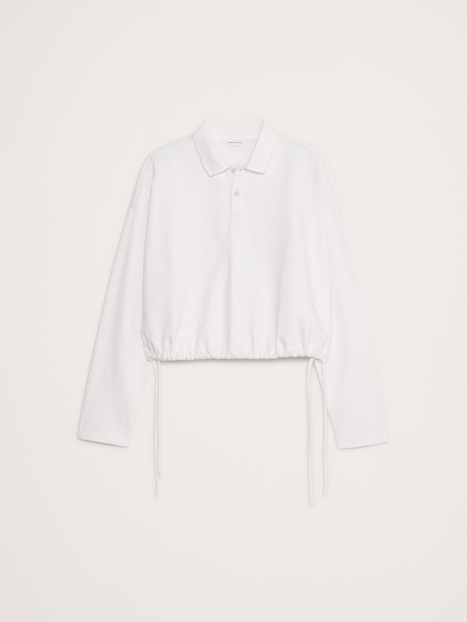 L'image numéro 4 présente Polo court en coton flammé épais