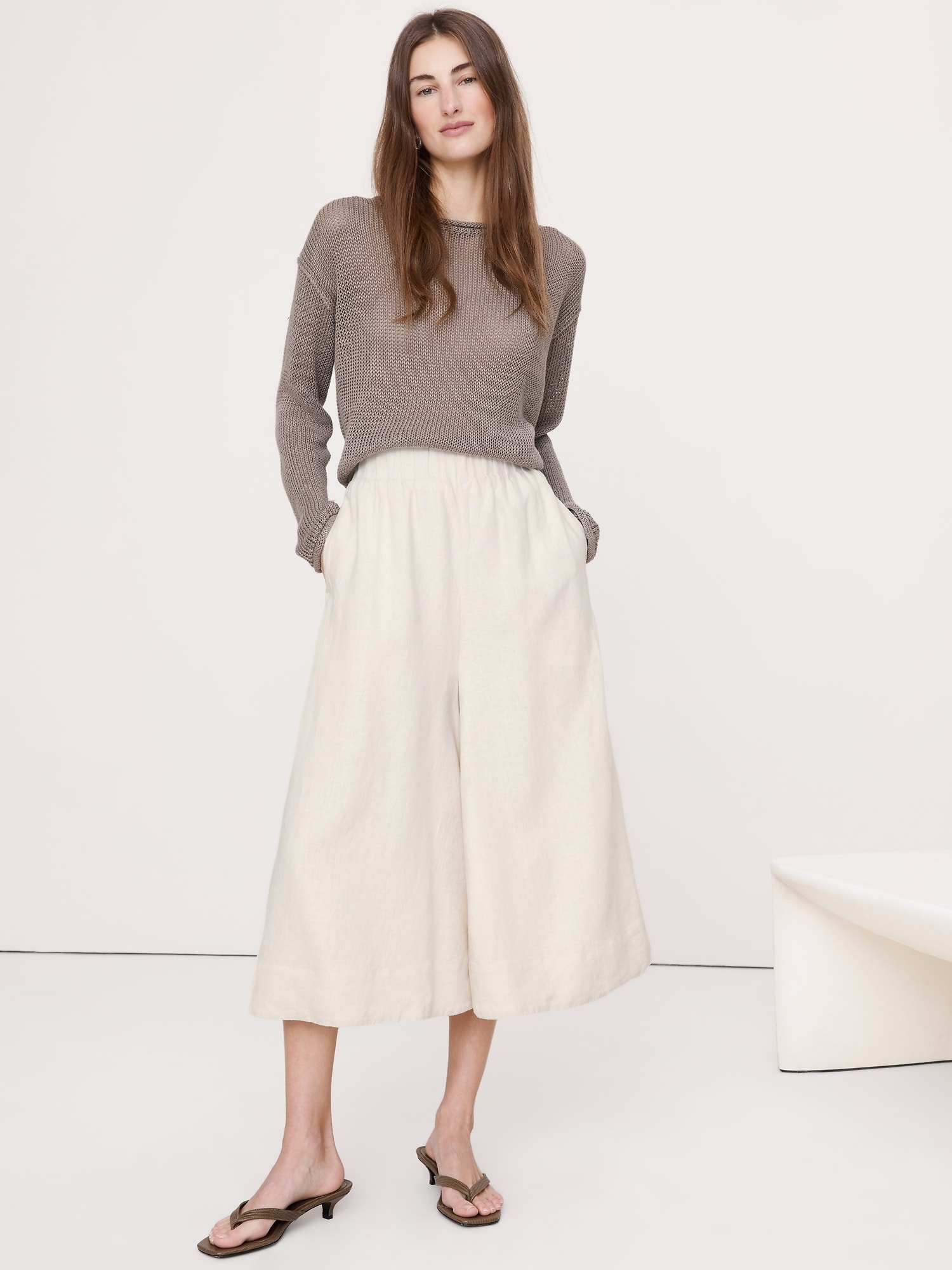Linen Culotte