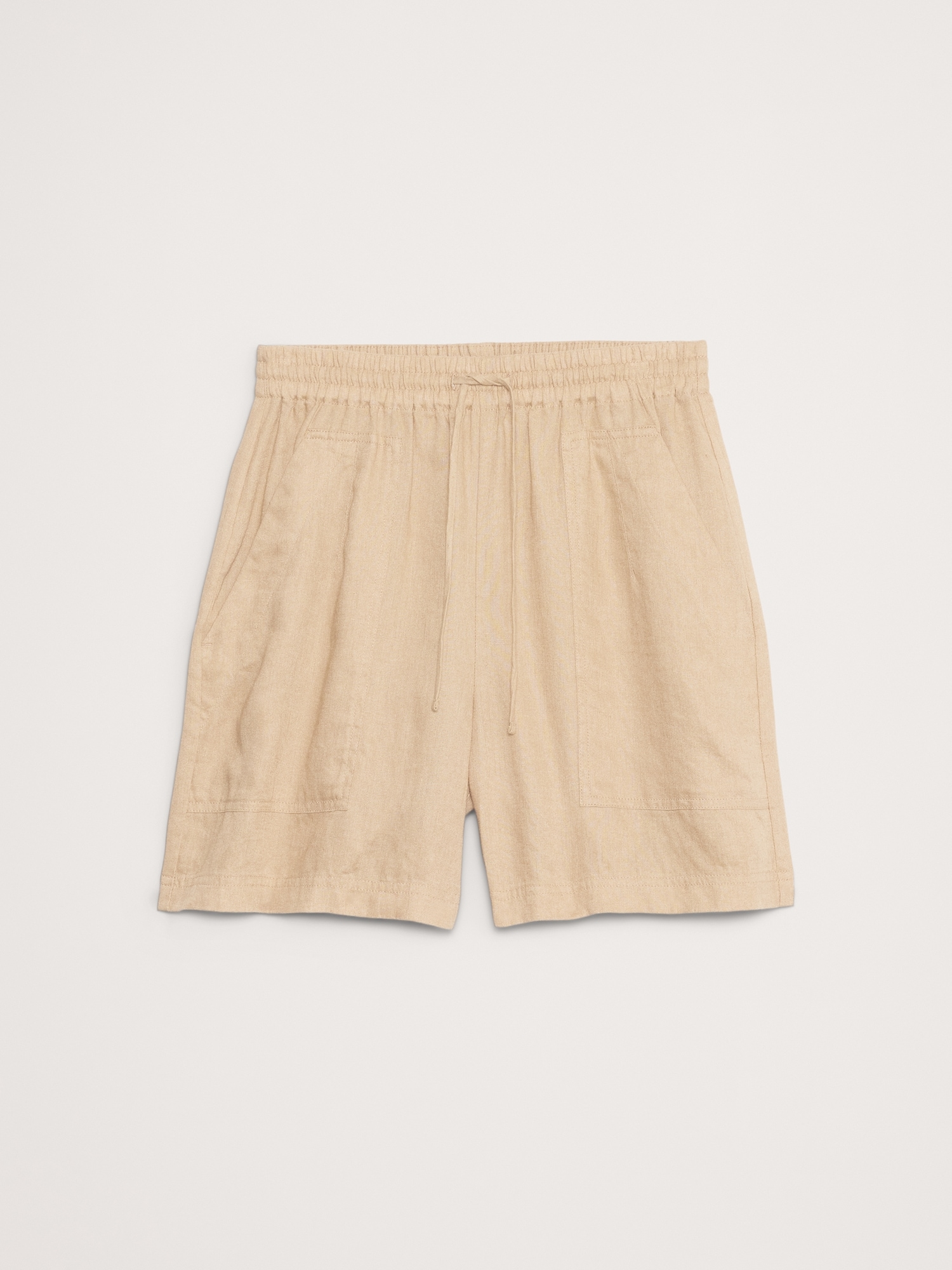 L'image numéro 4 présente Short de 10 cm en lin Escapade