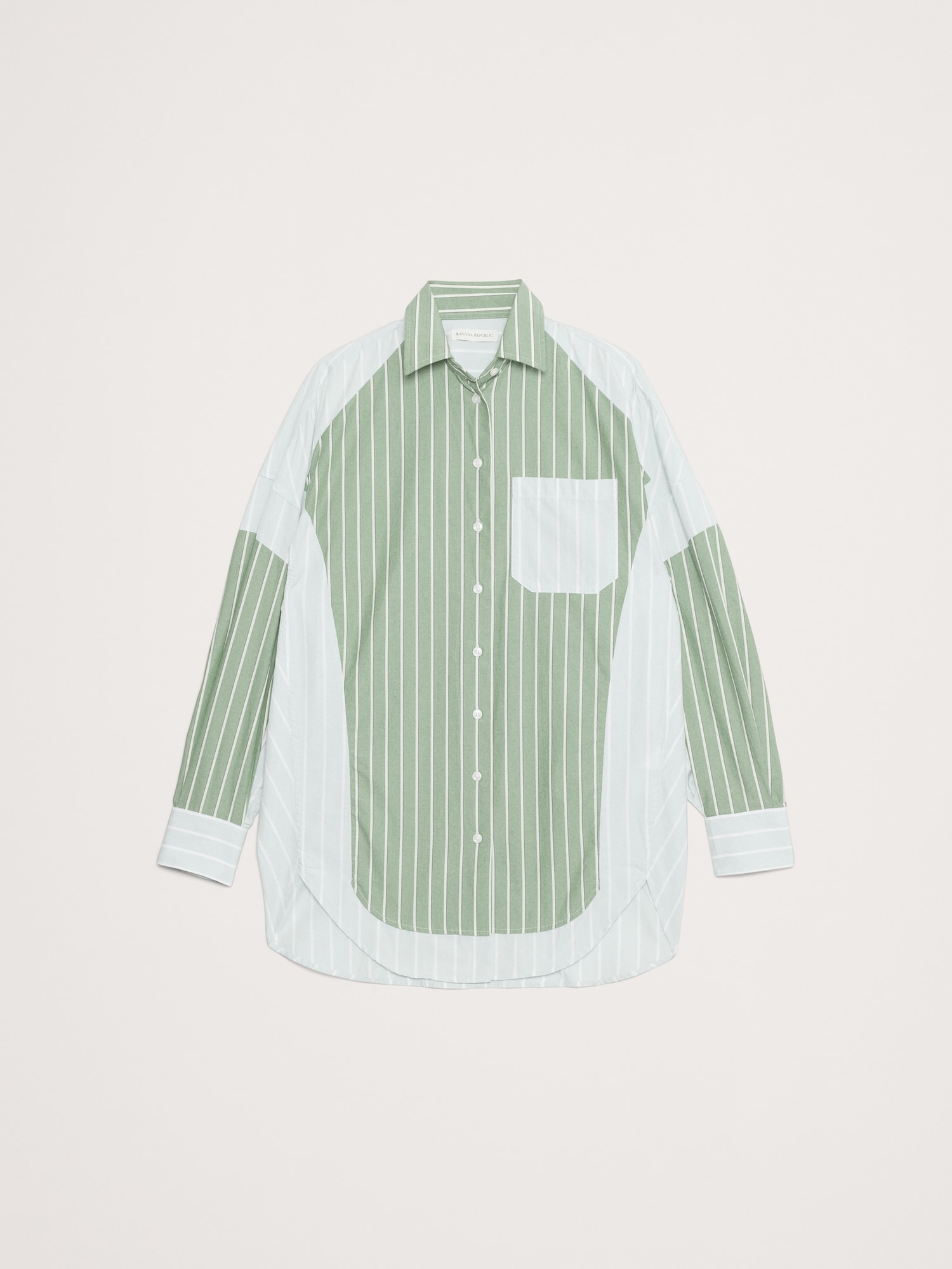 Image number 4 showing, The Oversized Patchwork Shirt