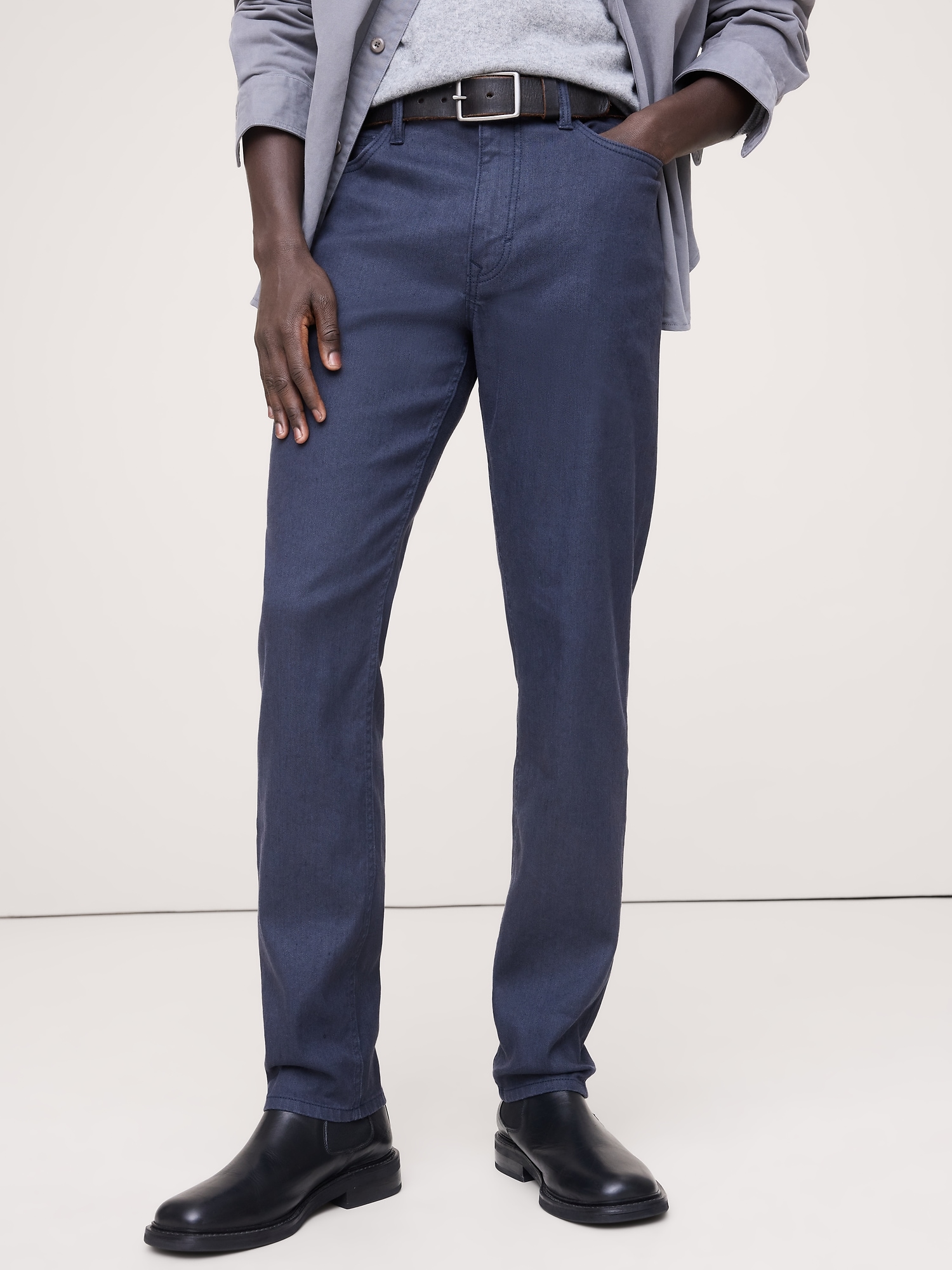 Image number 3 showing, Slim Linen-Cotton Traveler Pant