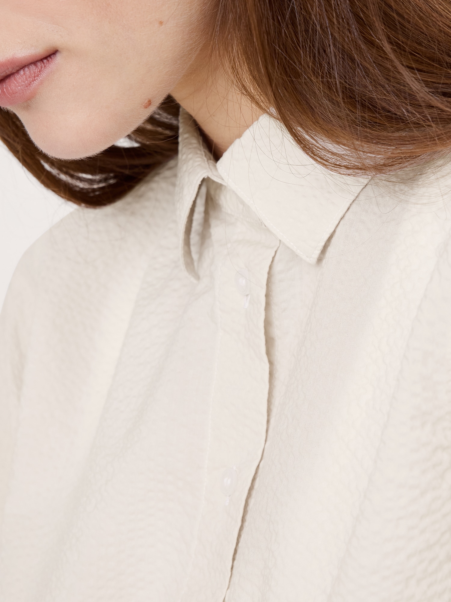 L'image numéro 8 présente Chemise de tous les jours en coton gaufré