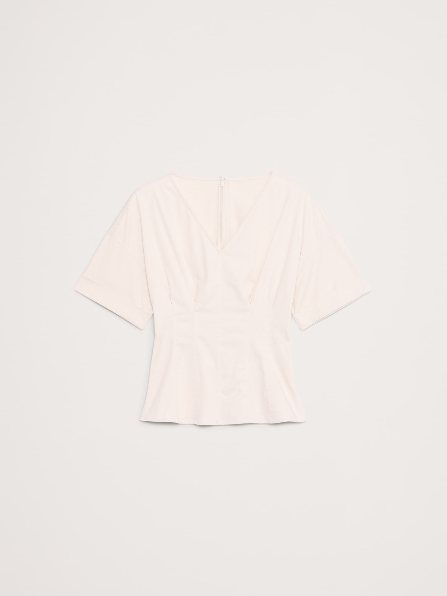 Image number 4 showing, Soft Cotton Fitted Waist Top