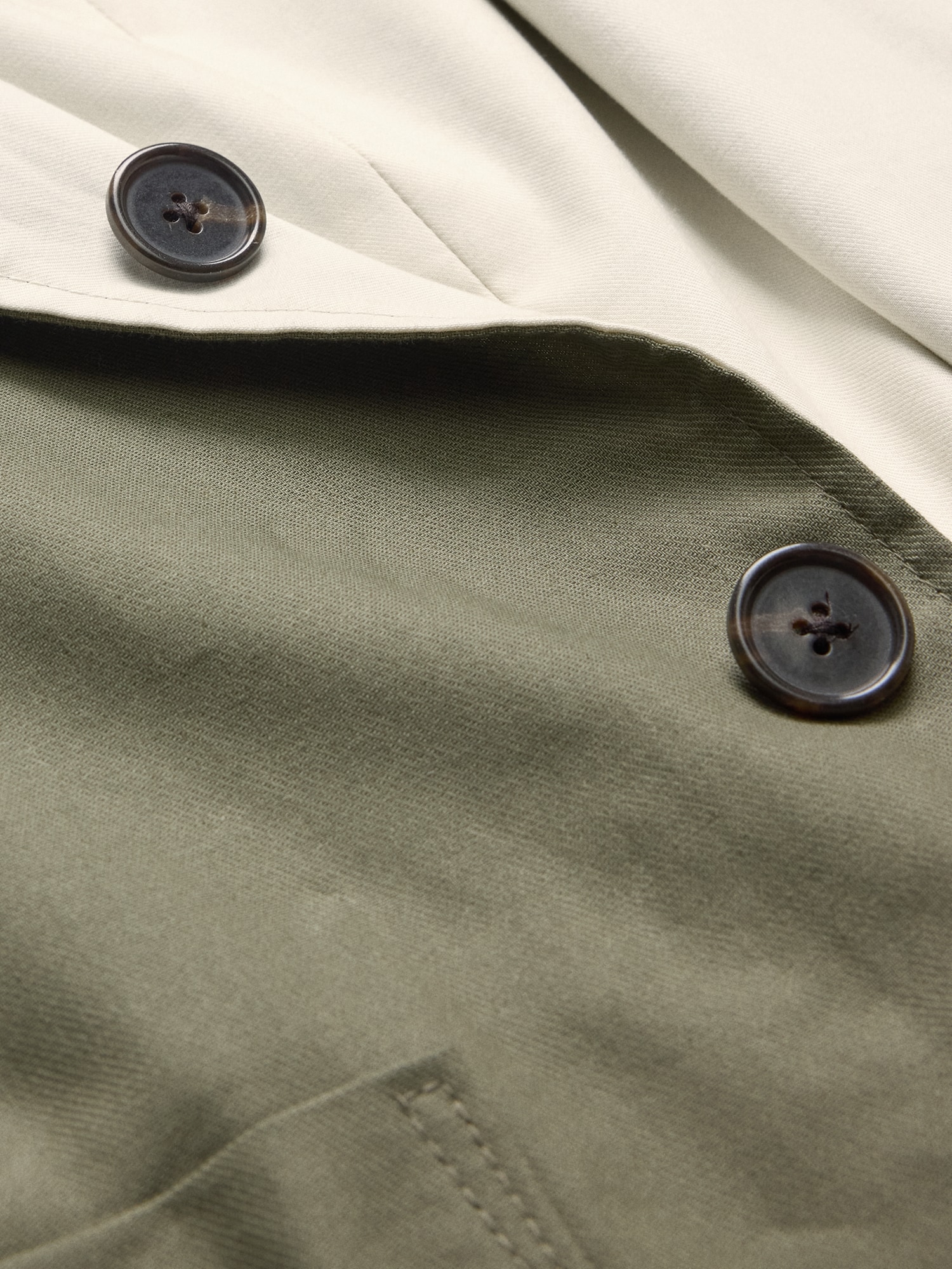 Image number 7 showing, Short Reversible Cotton Car Coat