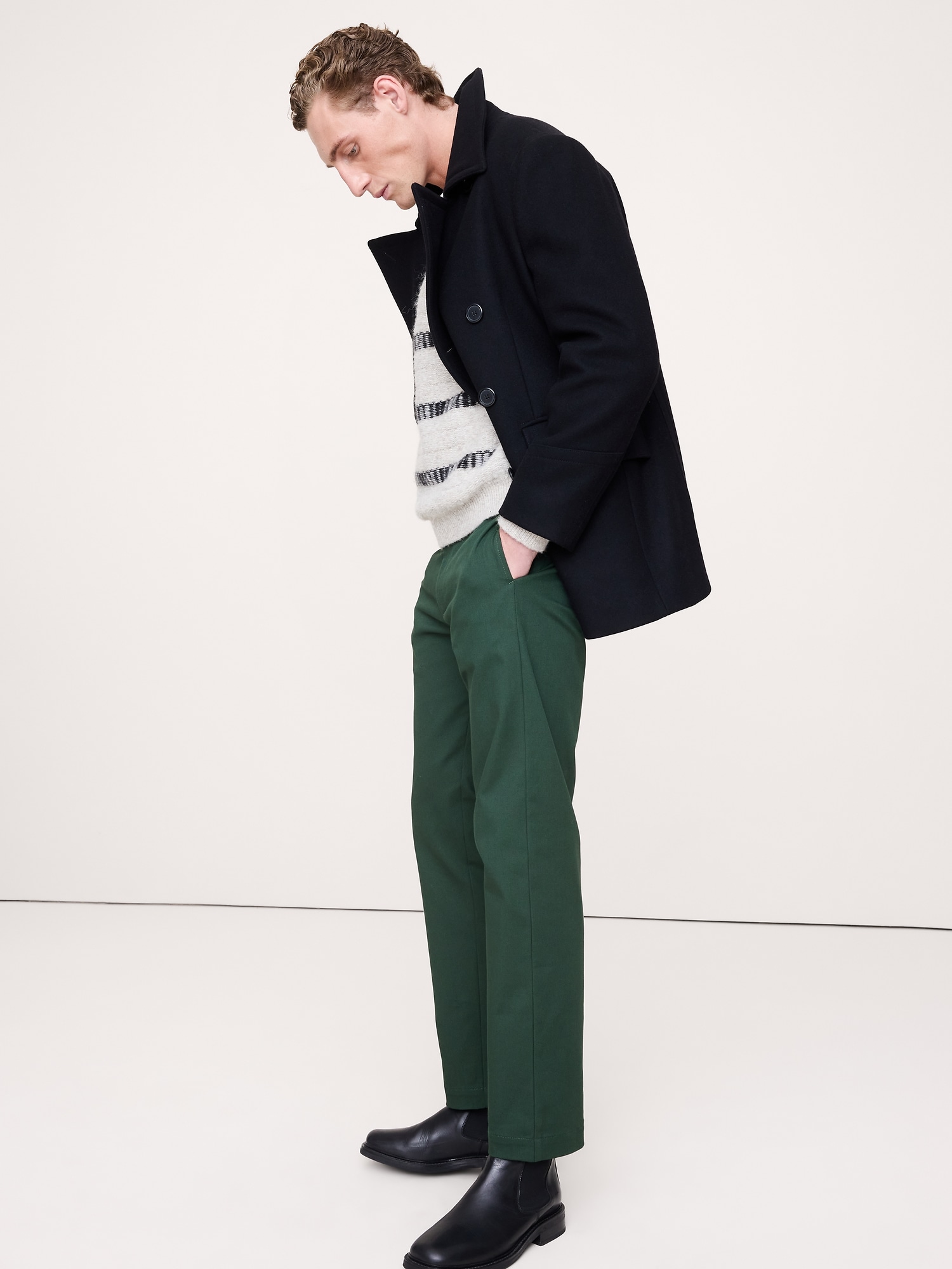 Image number 3 showing, Straight Italian-Stretch Chino