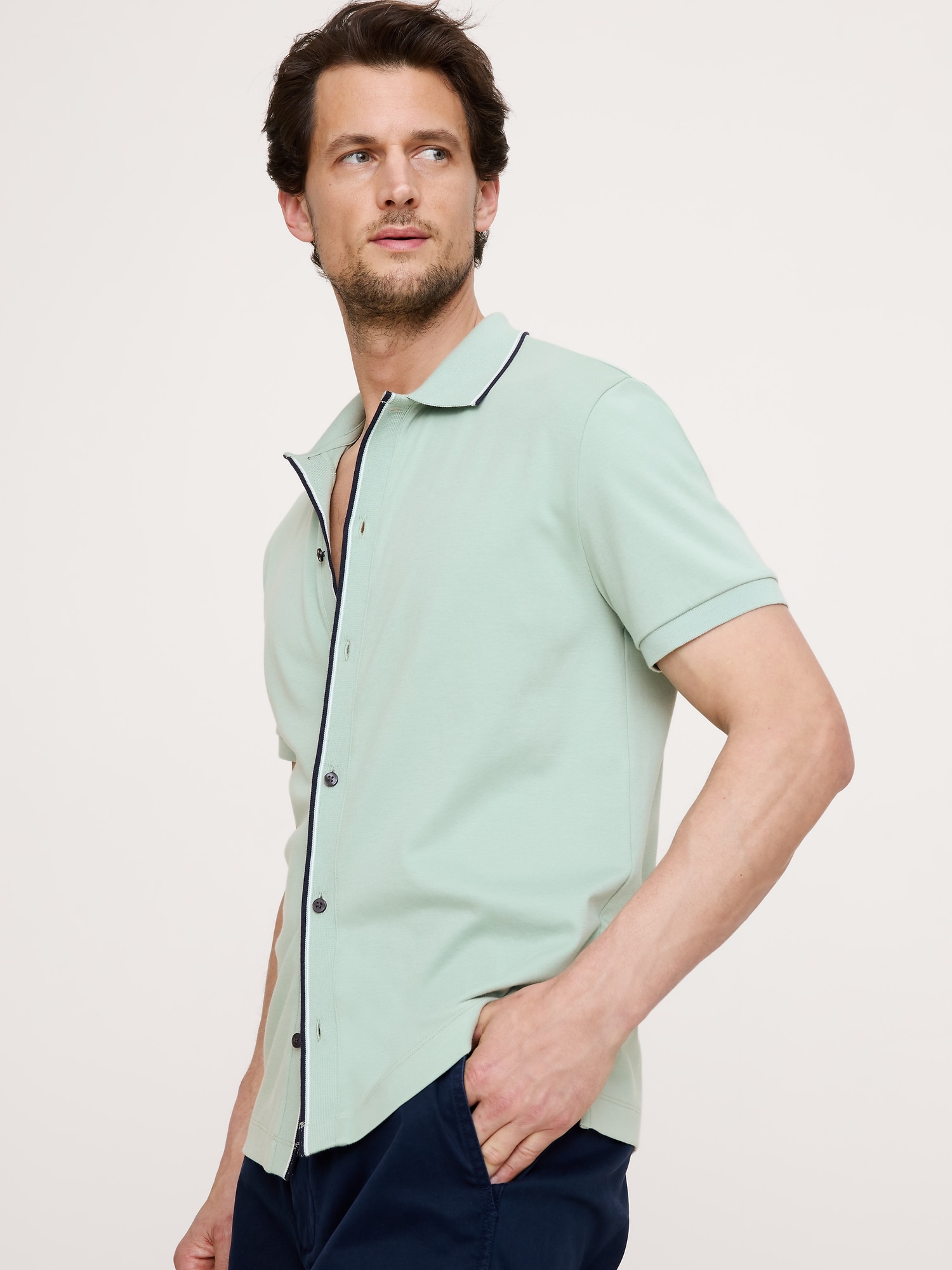 CHEMISE DE VACANCES AU TOUCHER LUXUEUX