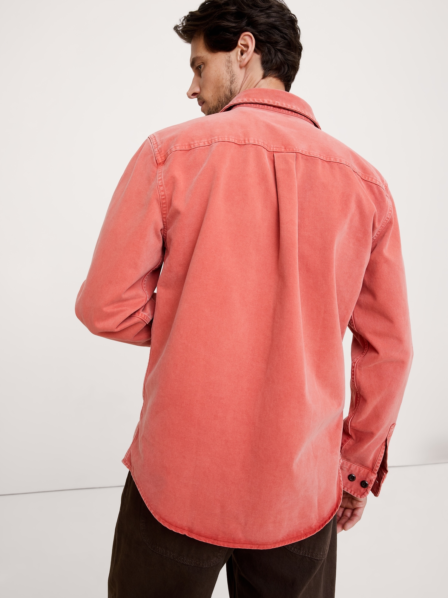 Image number 3 showing, Cotton Twill Shirt Jacket