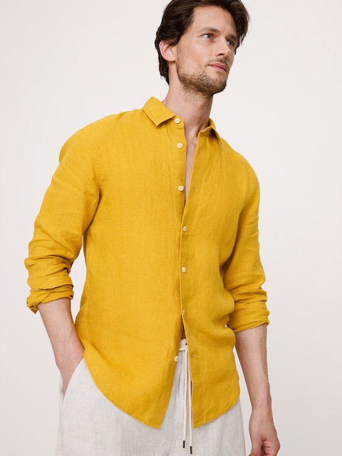 CHEMISE AJUSTÉE EN LIN