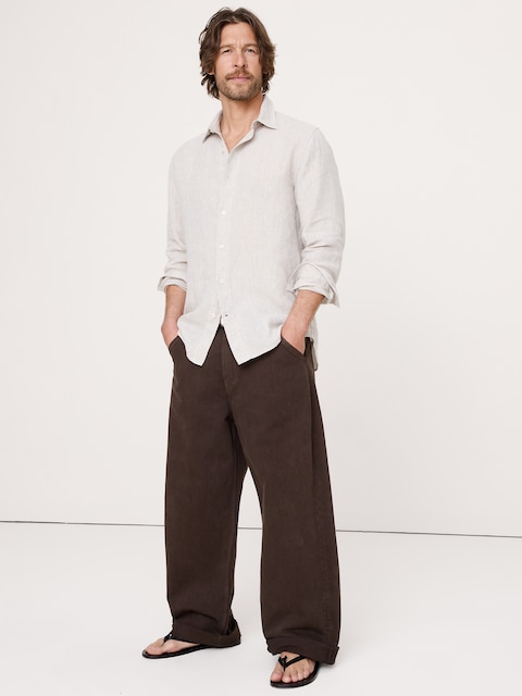 CHEMISE AJUSTÉE EN LIN