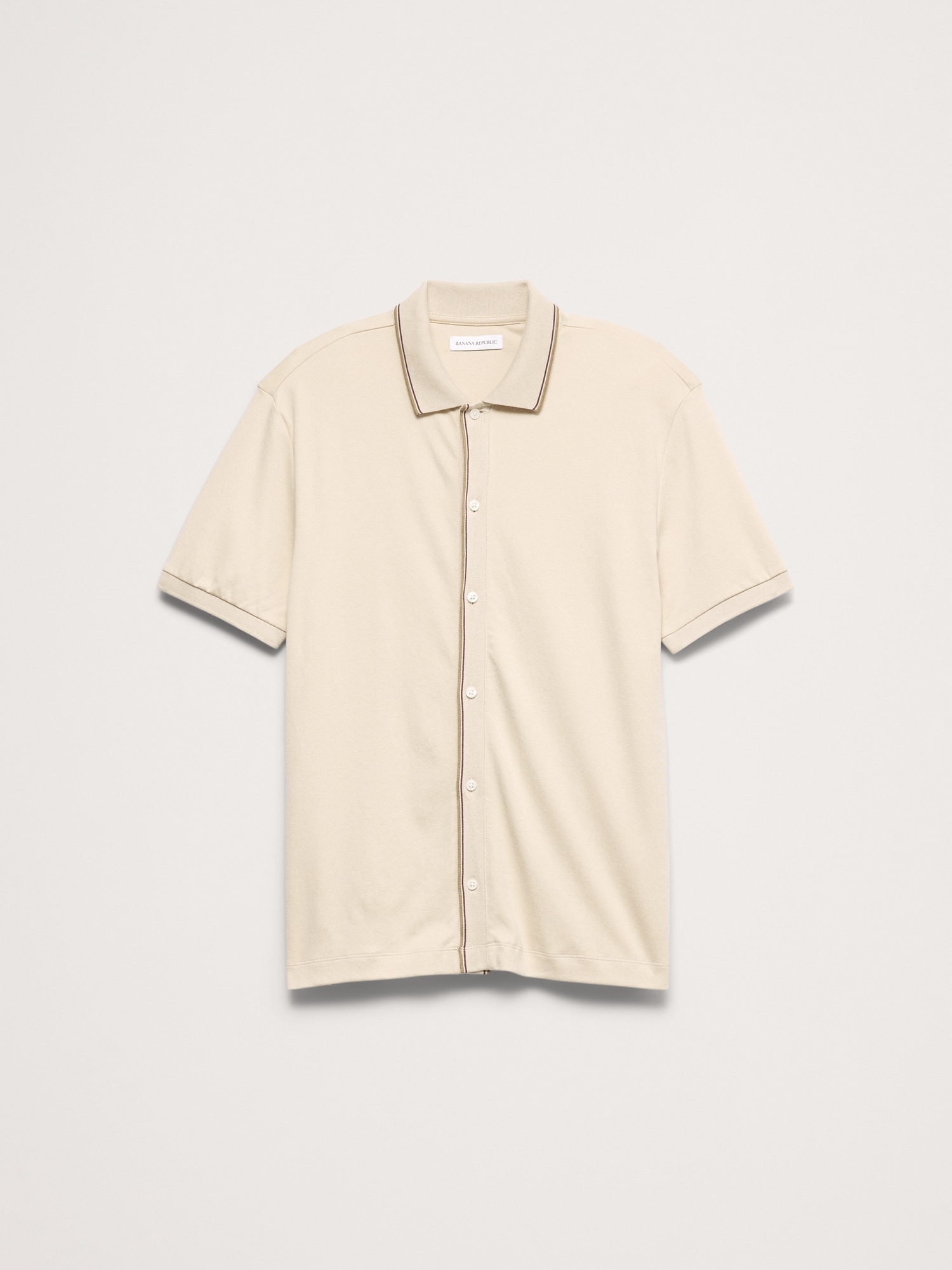 L'image numéro 4 présente Chemise de vacances au toucher luxueux