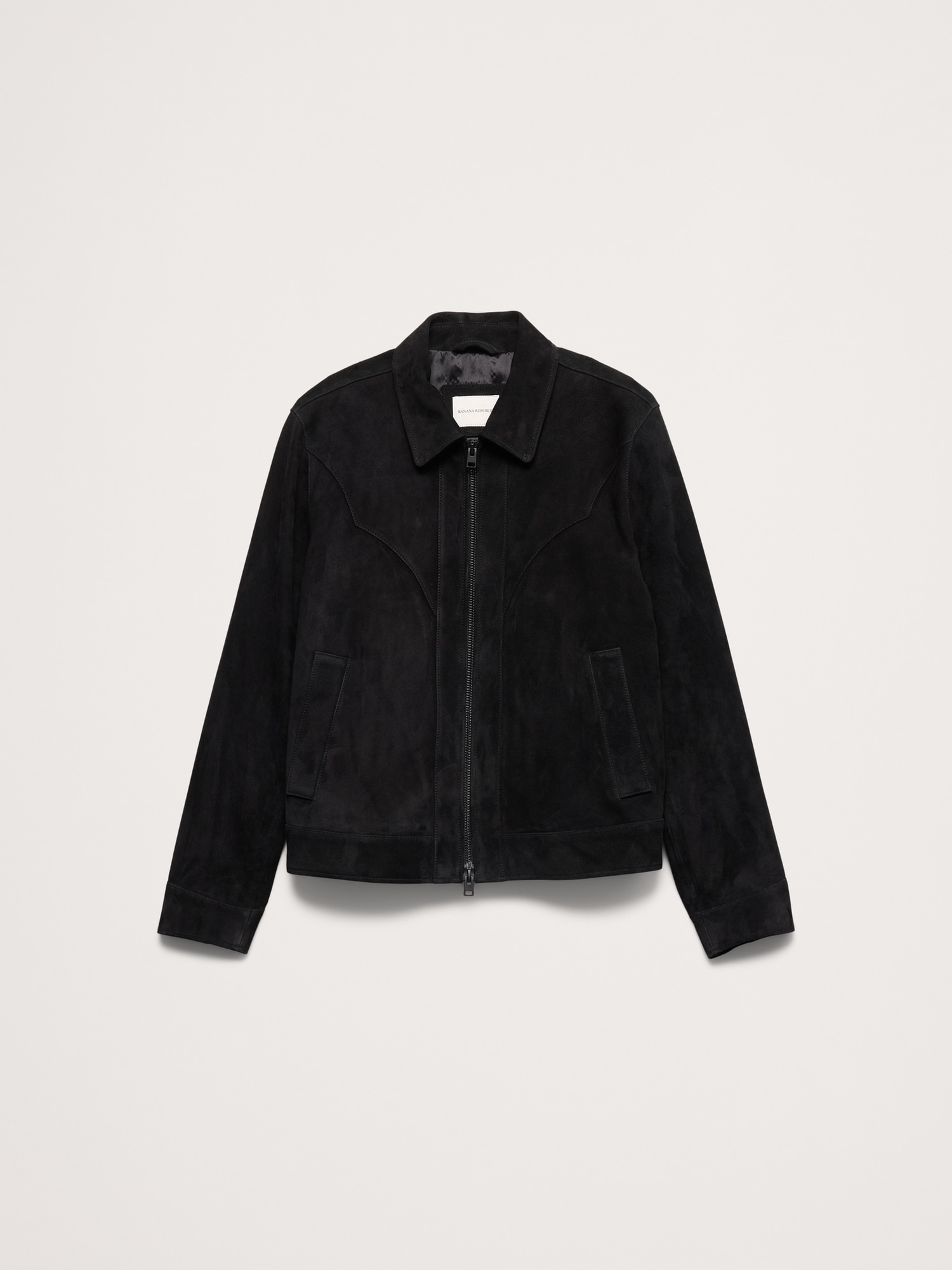 L'image numéro 5 présente Veste western en suède