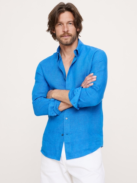 CHEMISE AJUSTÉE EN LIN